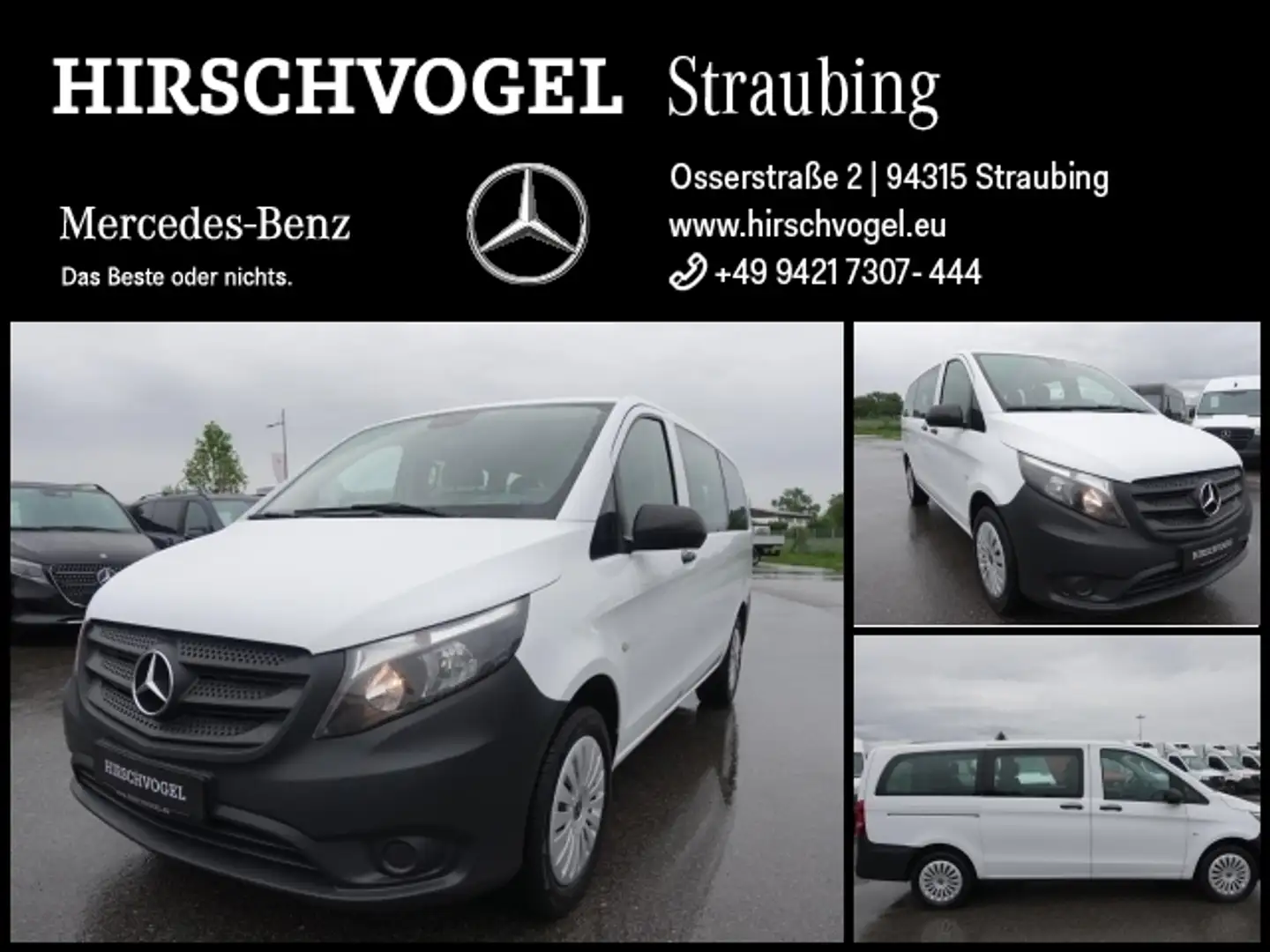 Mercedes-Benz Vito 114 CDI Tourer 4x4 lang 9G+8Sitzer+Kamera Weiß - 1