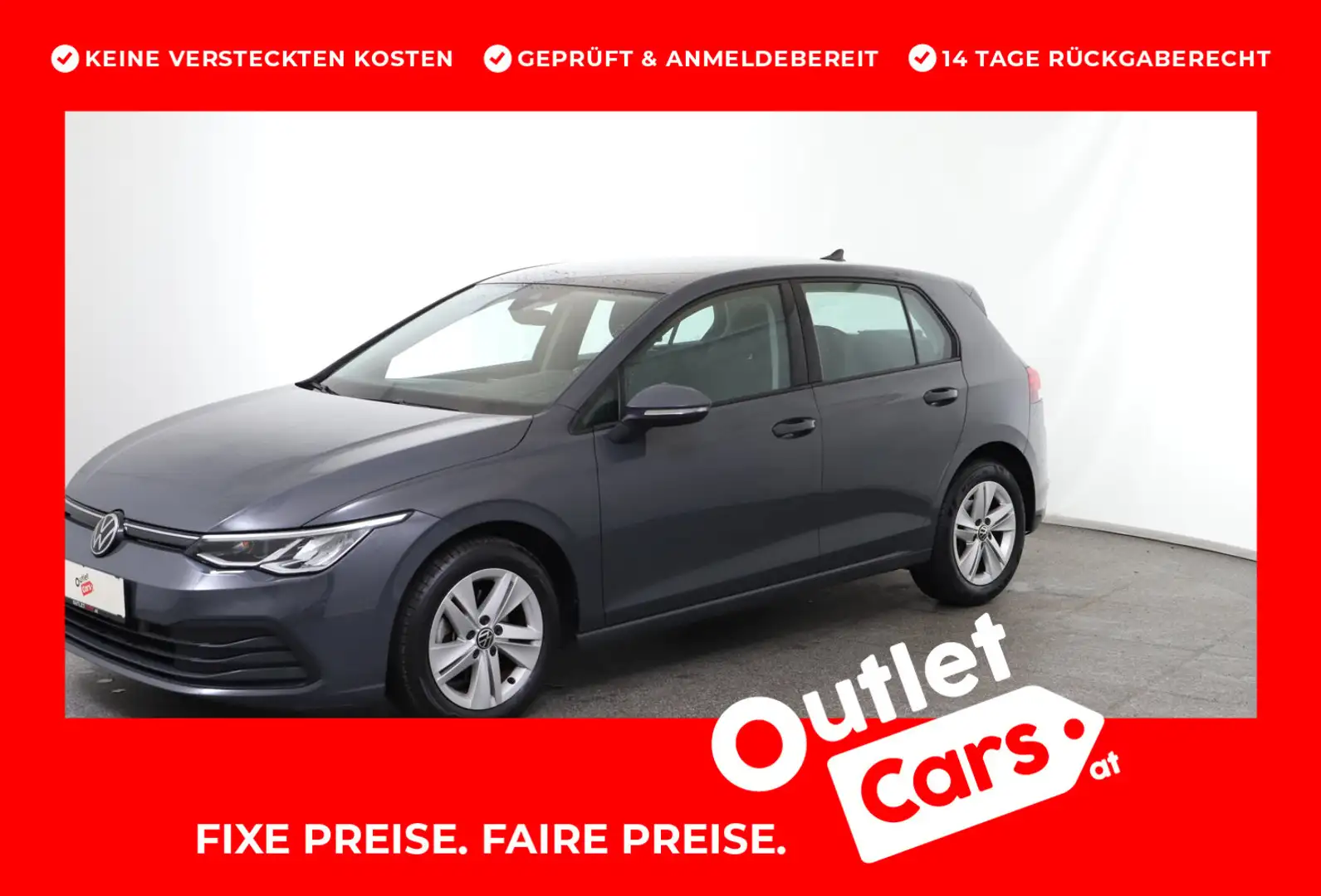 Volkswagen Golf Style TSI DSG mHeV Grau - 1