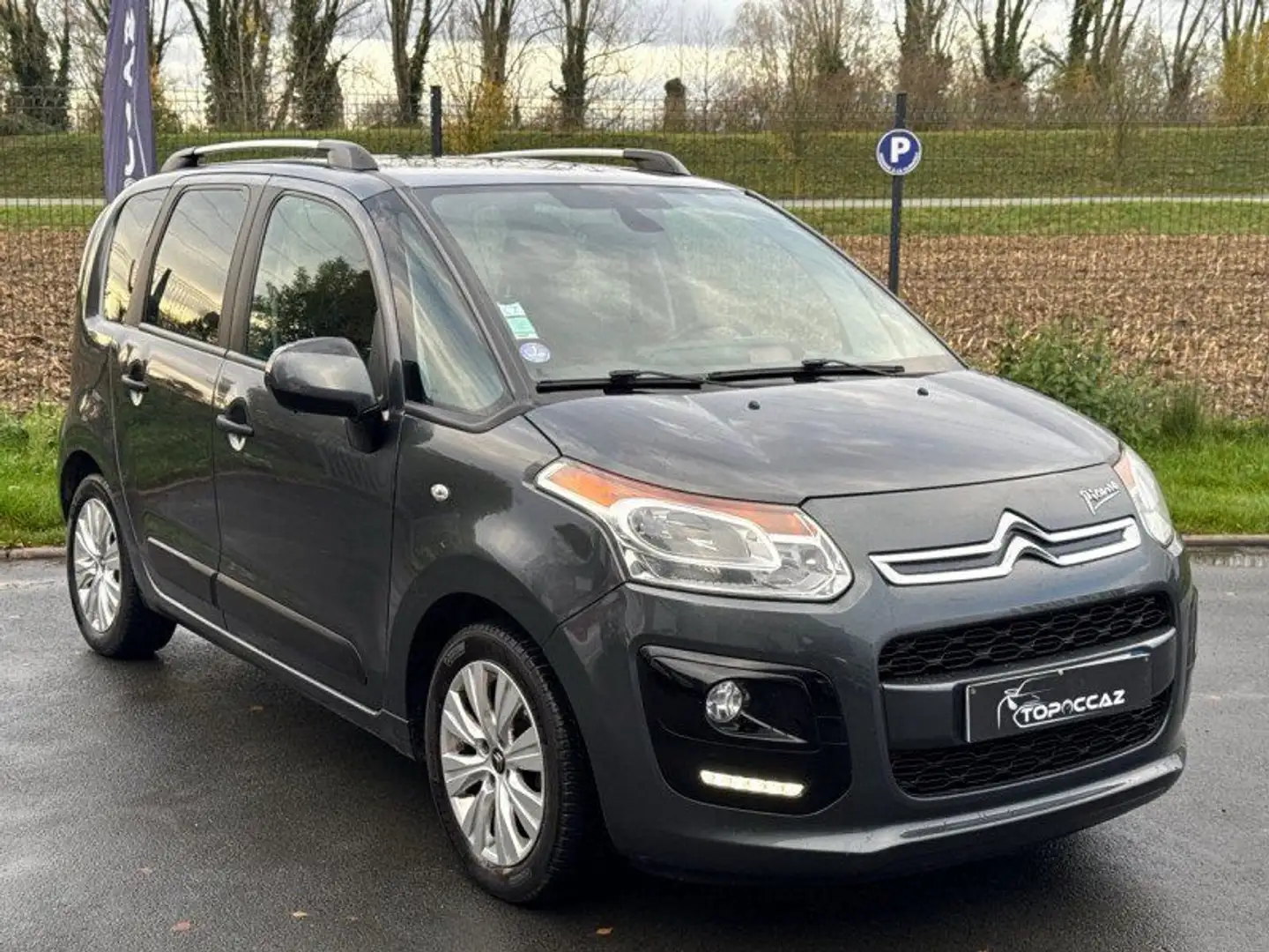 Citroen C3 Picasso 1.4 VTI 95CH MILLENIUM GPS * 103.000KM * 2014 Gris - 2