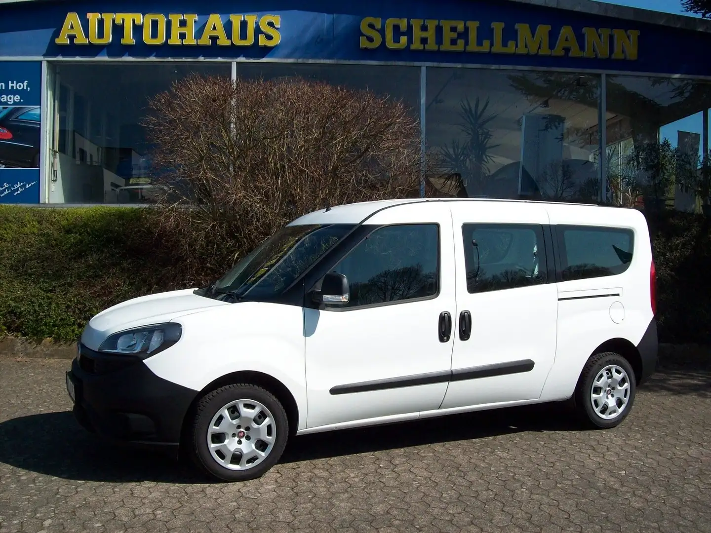Fiat Doblo Doblò 1.3D Basis Maxi Kombi Radio Klima Weiß - 1