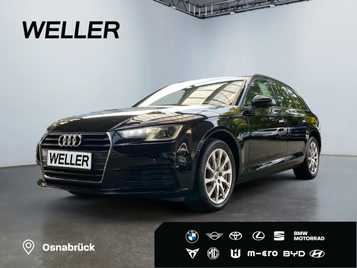 Audi A4 Avant 40 TDI S tronic *CAM*Navi*SHZ*Virtual* Noir - 1