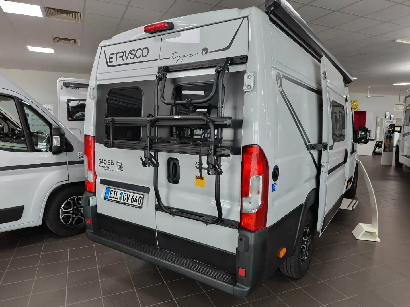 Etrusco CV 640 SB AUFSTELLDACH MARKISE FAHRRADTR. Weiß - 2
