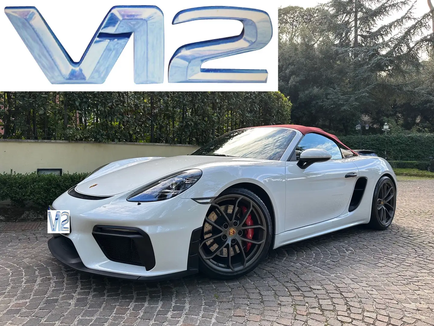 Porsche 718 Spyder 4.0 - MANUALE - PDLS - BOSE - IVA 22% - OK NETTO Beyaz - 1