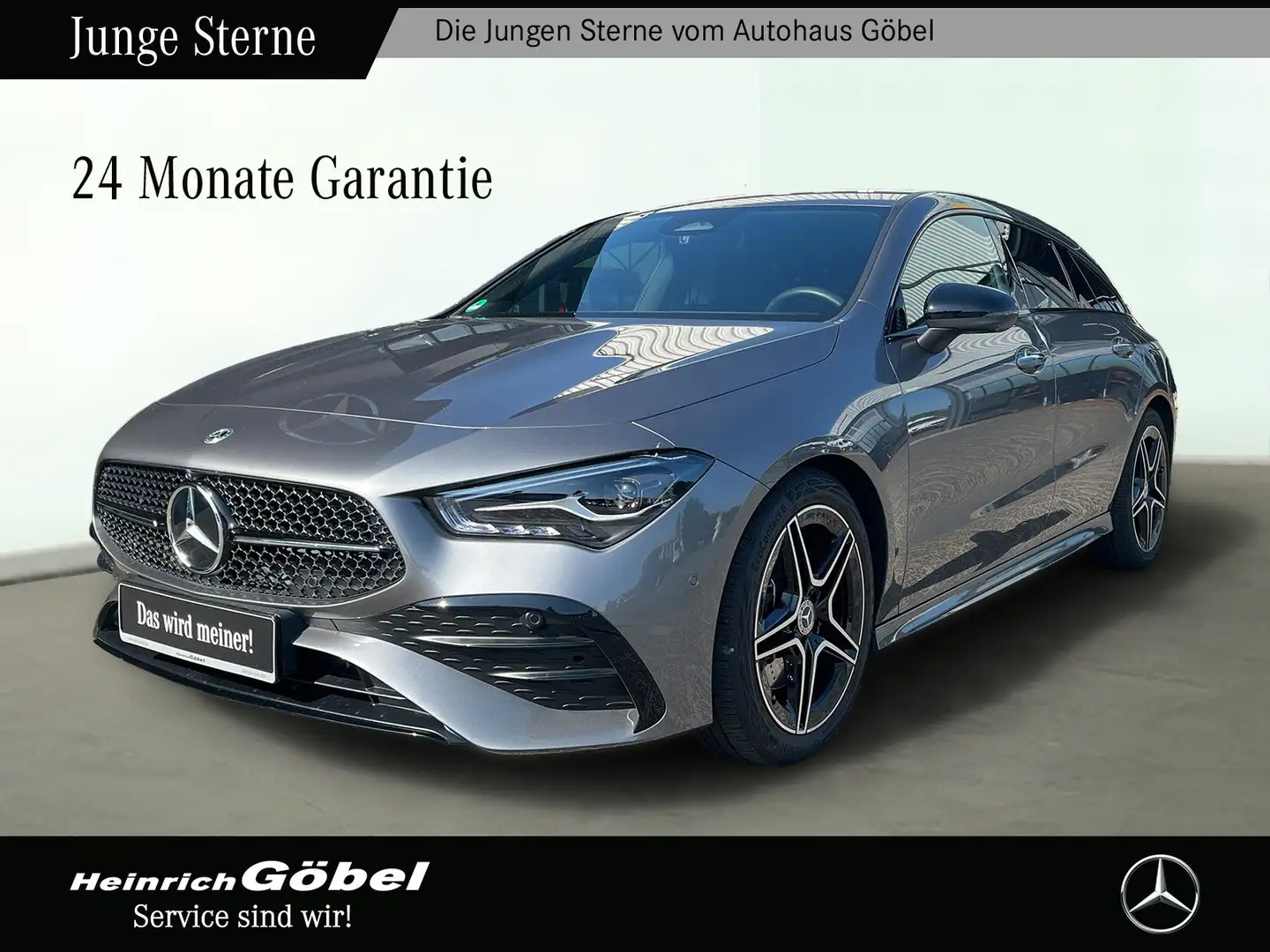 Mercedes-Benz CLA 200 SB AMG Line (EURO 6d) Grijs - 1
