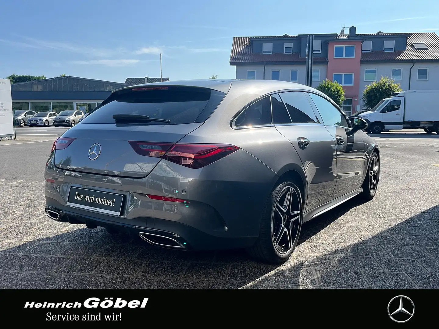 Mercedes-Benz CLA 200 SB AMG Line (EURO 6d) Grijs - 2