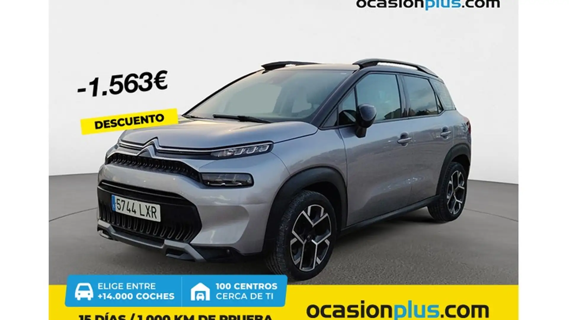 Citroen C3 Aircross Puretech S&S Shine Pack EAT6 130 Gris - 1