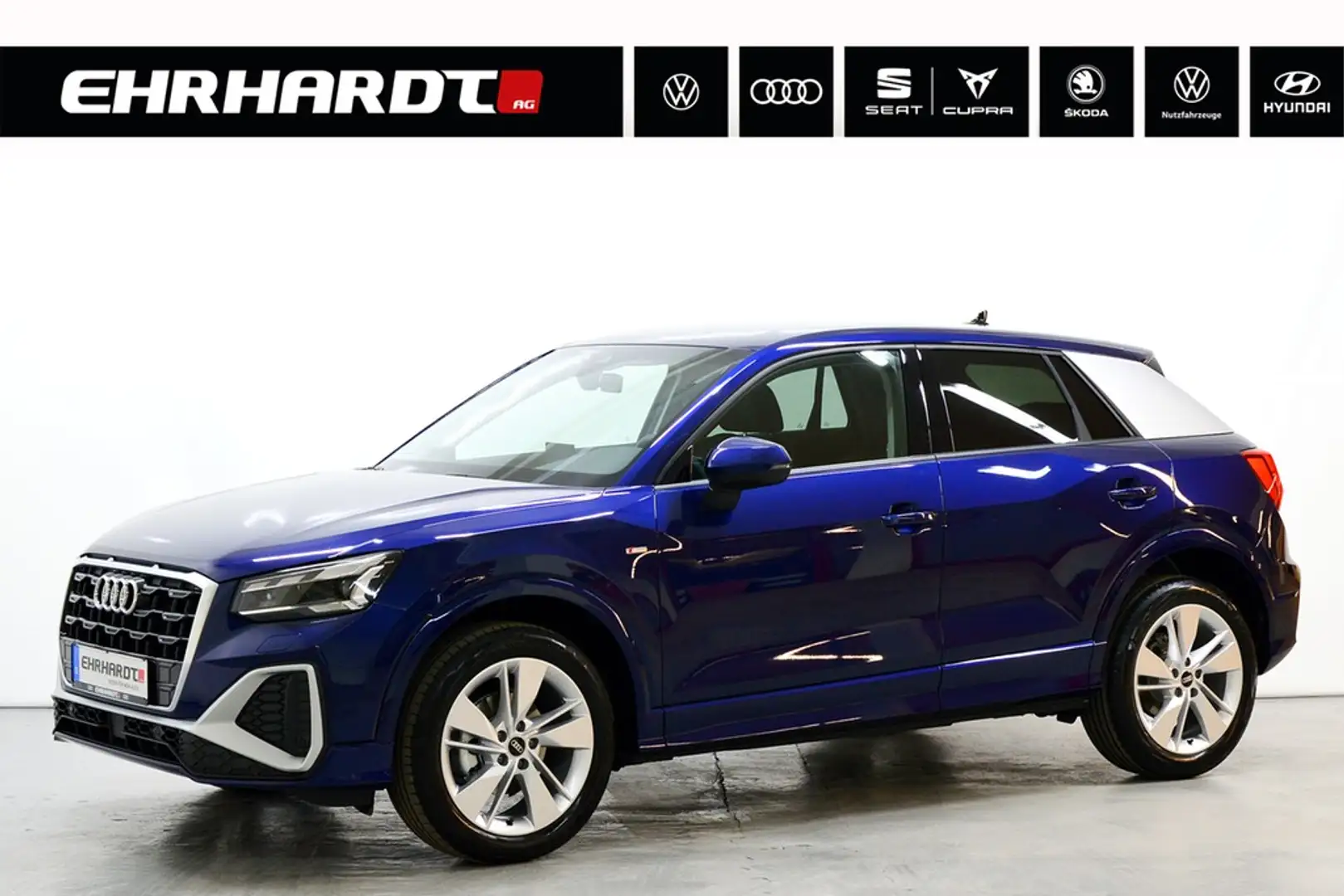 Audi Q2 35 TFSI S tronic S line MATRIX*NAV*ACC*PDC*KAME... Blau - 1