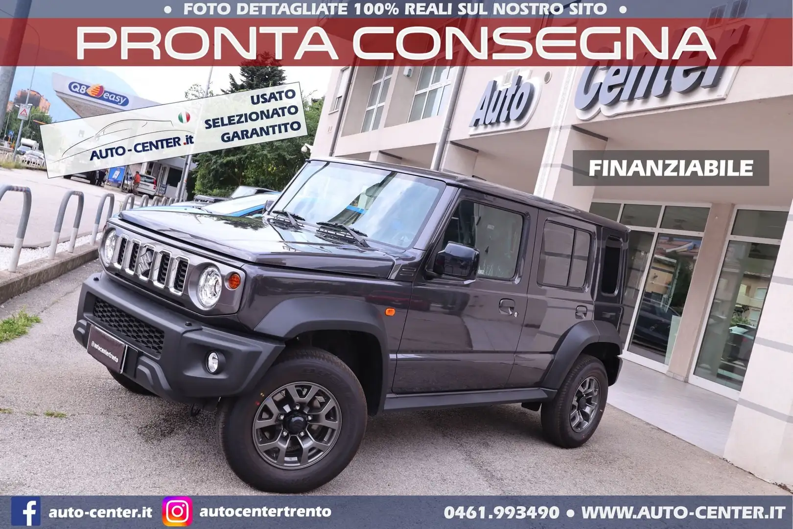Suzuki Jimny 1.5 MT Allgrip 5PORTE 4POSTI AUTOVETTURA Grigio - 1