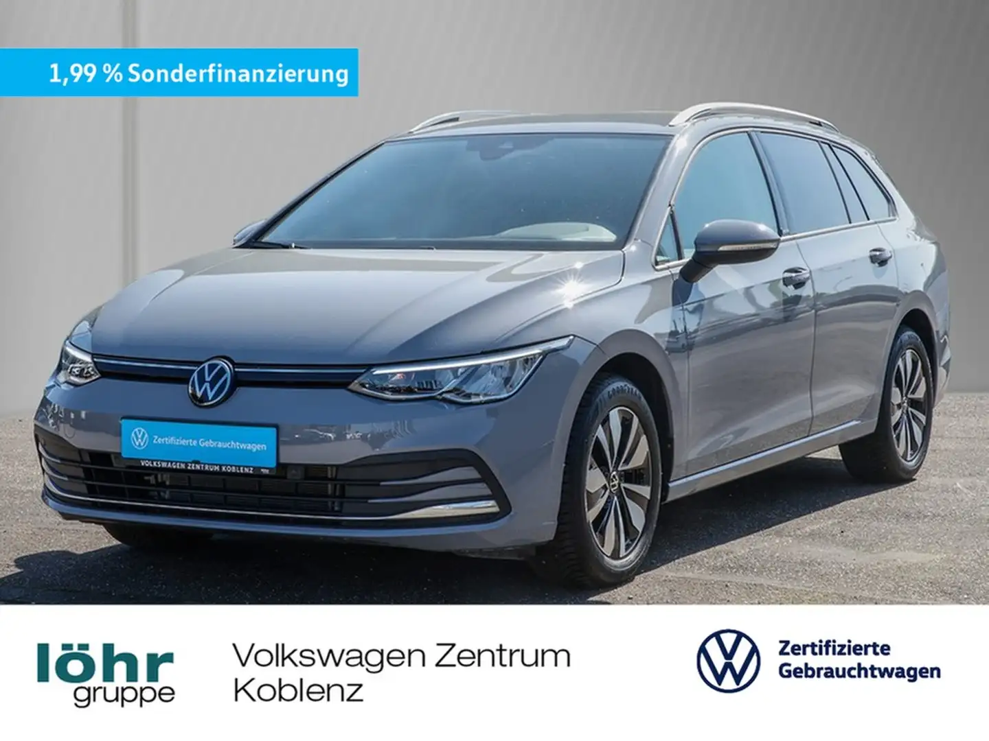 Volkswagen Golf Variant 1.0 TSI Move AHK/RFK/Navi/SHZ Grau - 1