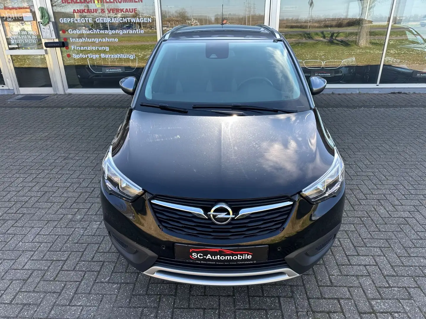 Opel Crossland X T Design-Line*R-KAM*TEMPOMAT* Schwarz - 2