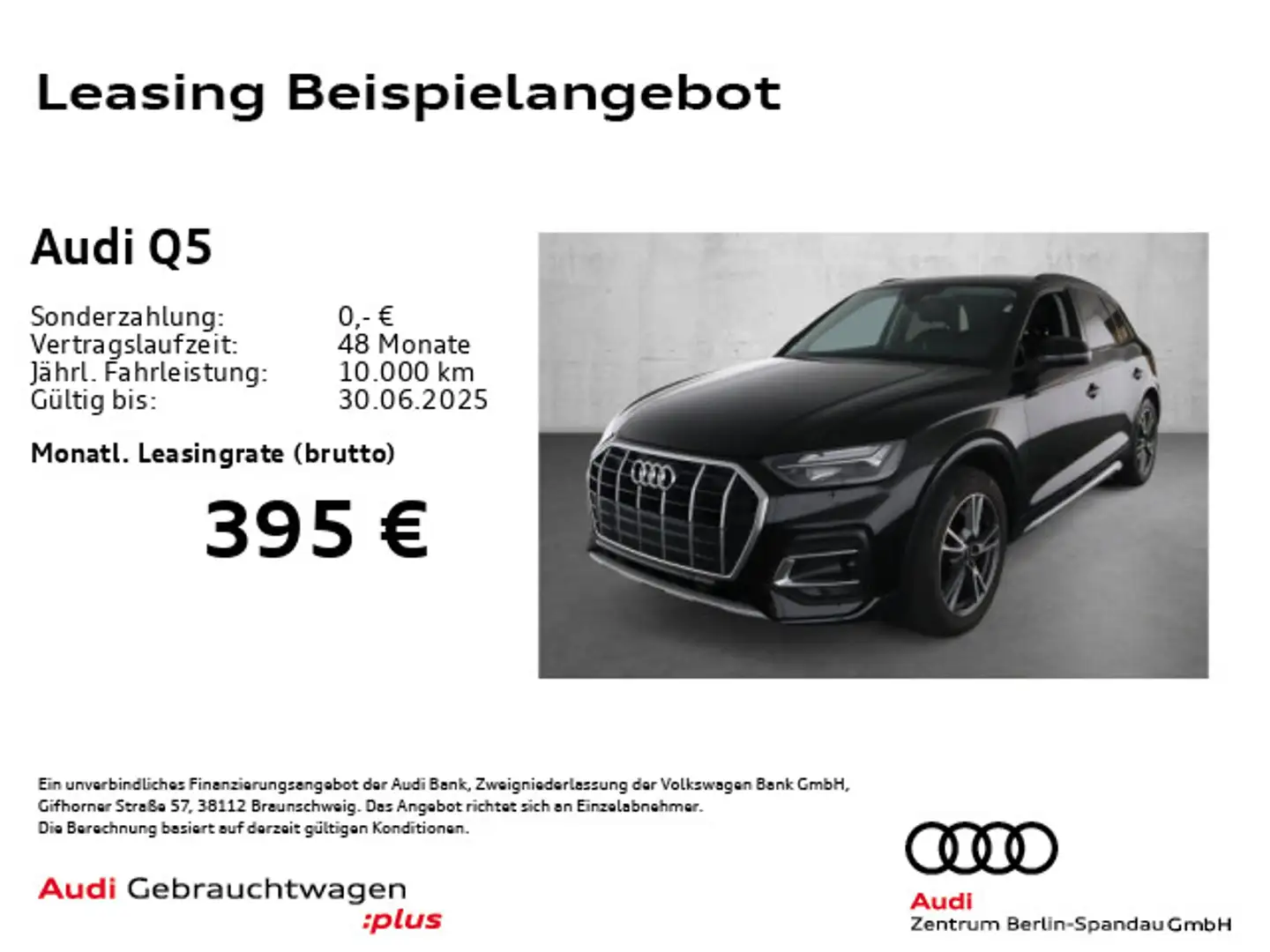 Audi Q5 35 TDI Adv. S tronic *AHK*NAV+*Virt.C+*R-CAM* Black - 1