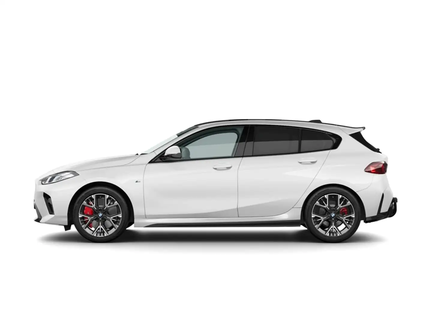 BMW 118 d M Sport EU6e Sportpaket AD AHK-abnehmbar Navi Di Weiß - 2