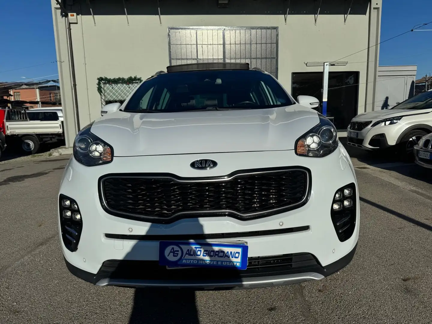 Kia Sportage 2.0 136cv GT LINE 4X4 TETTO GANCIO TRAINO Weiß - 2