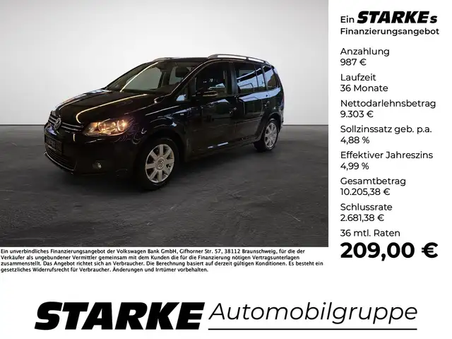 Volkswagen Touran 1.2 TSI Cup Navi Klima PDC Sitzheizung Alu