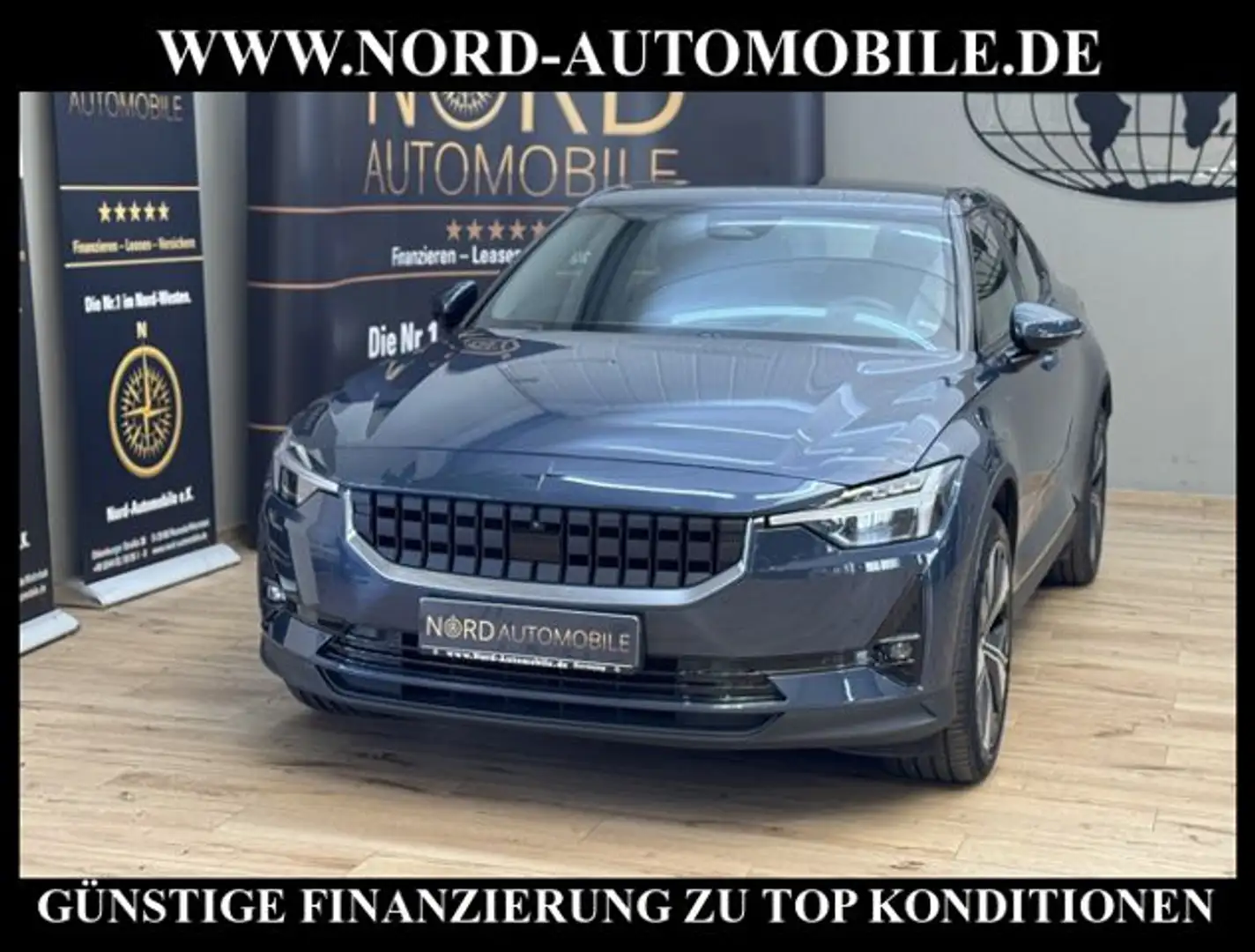 Polestar 2 Long Range *AHK*ACC*19Z*360KAM*UPE:57 Bleu - 1