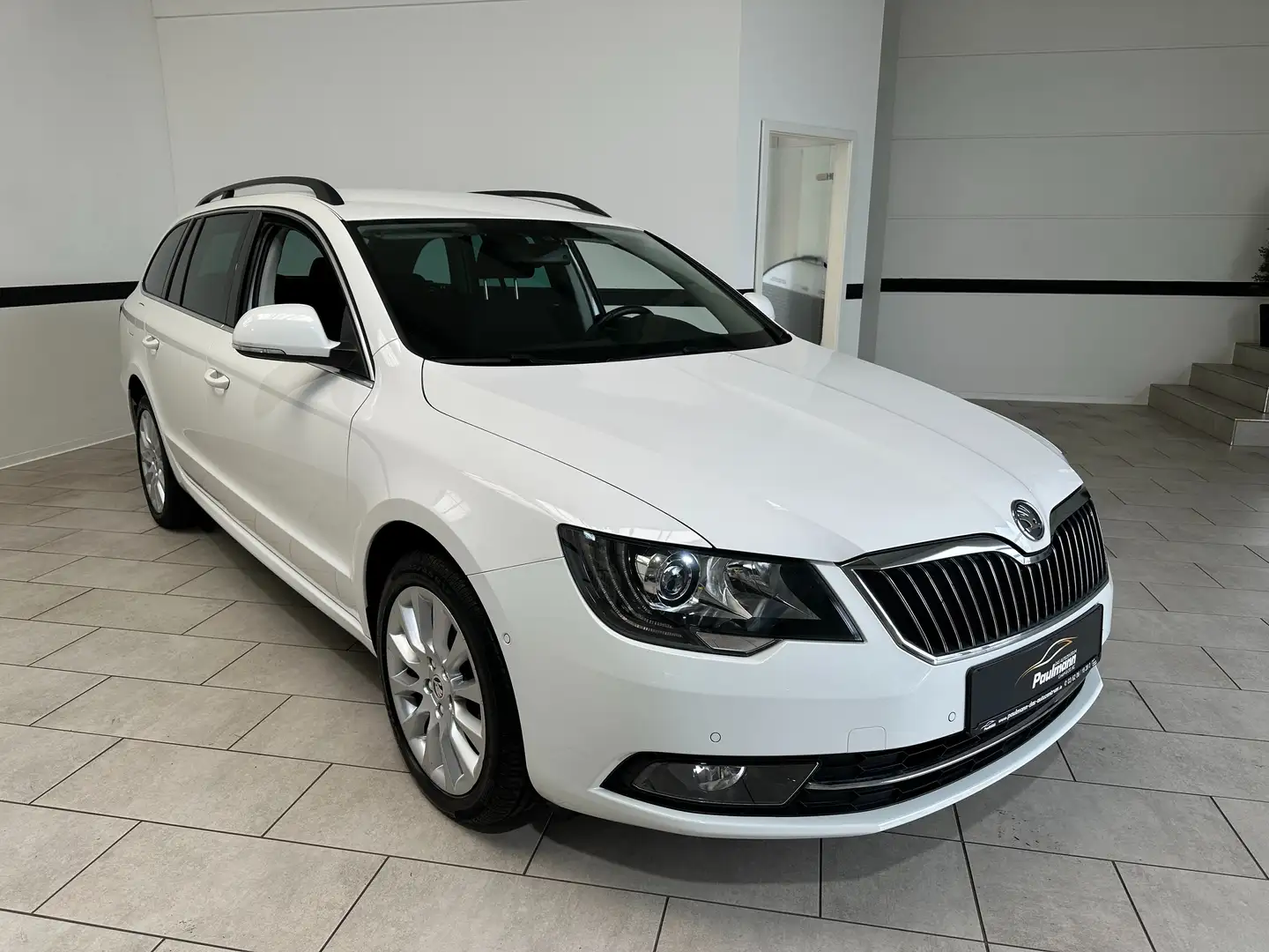 Skoda Superb Superb II Combi 1.8 TSI DSG Exclusive Navi*Xenon* Blanc - 2