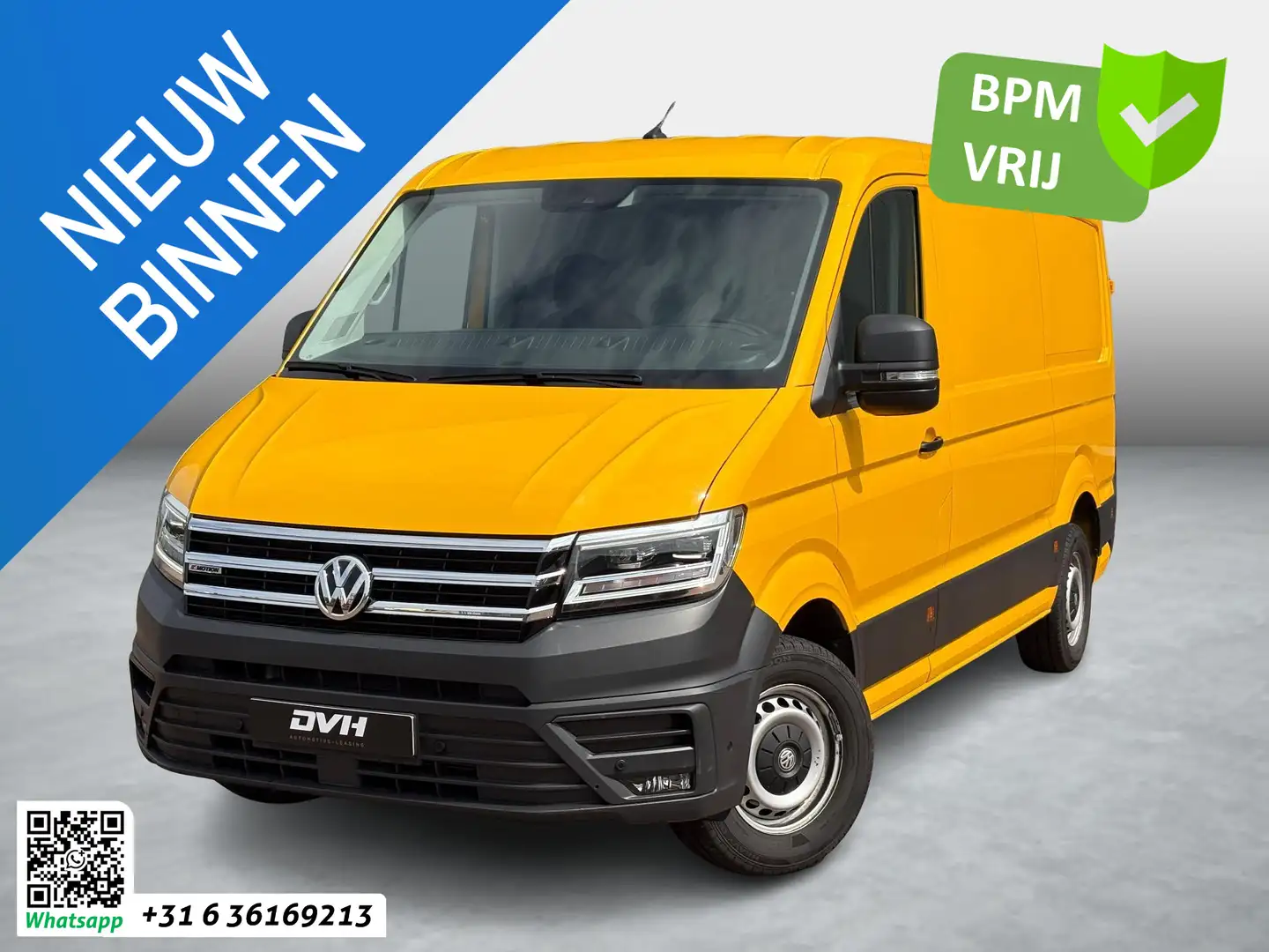Volkswagen Crafter 35 2.0 TDI L3H2 4Motion Geel - 1