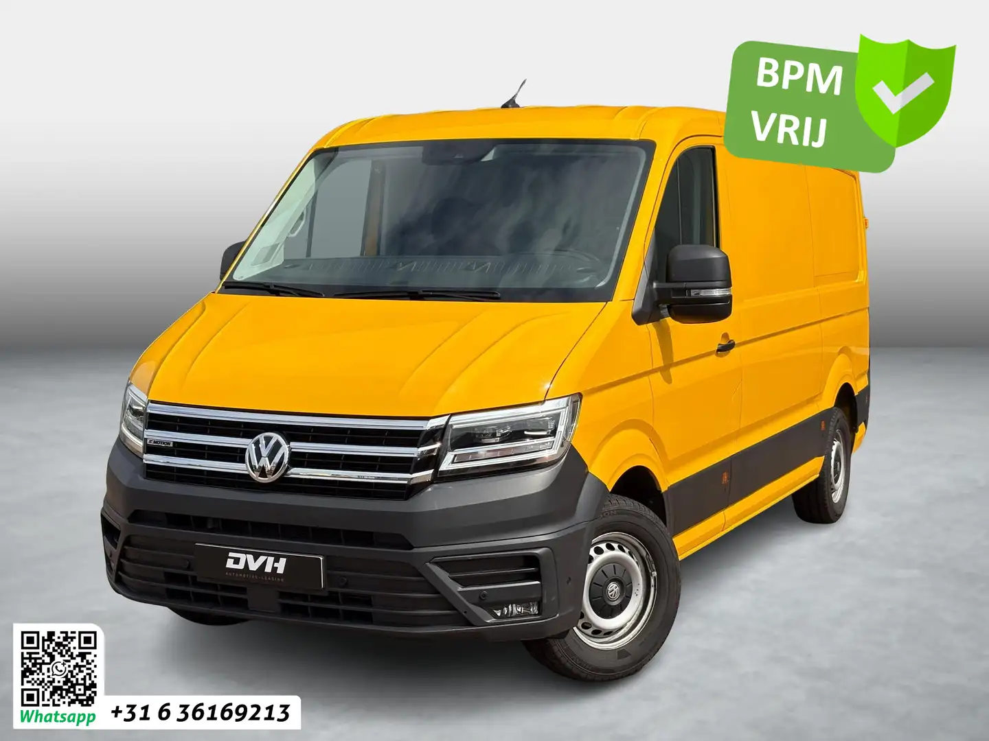 Volkswagen Crafter 35 2.0 TDI L3H2 4Motion 3500 kg trekgewicht Geel - 1