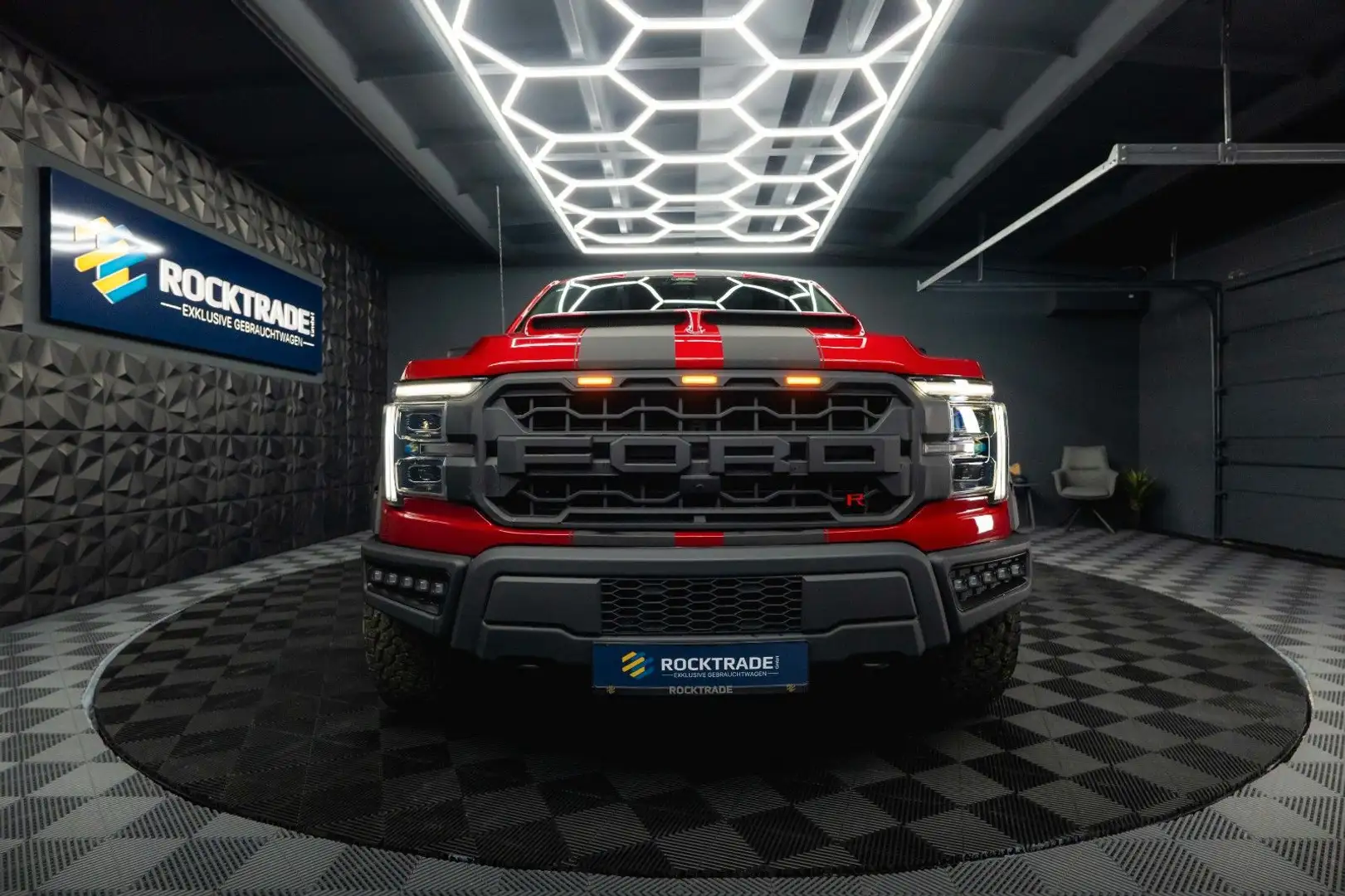 Ford F 150 F150 5.0L V8 4x4 Offroad SuperCrew RAPTOR 19% Rouge - 1