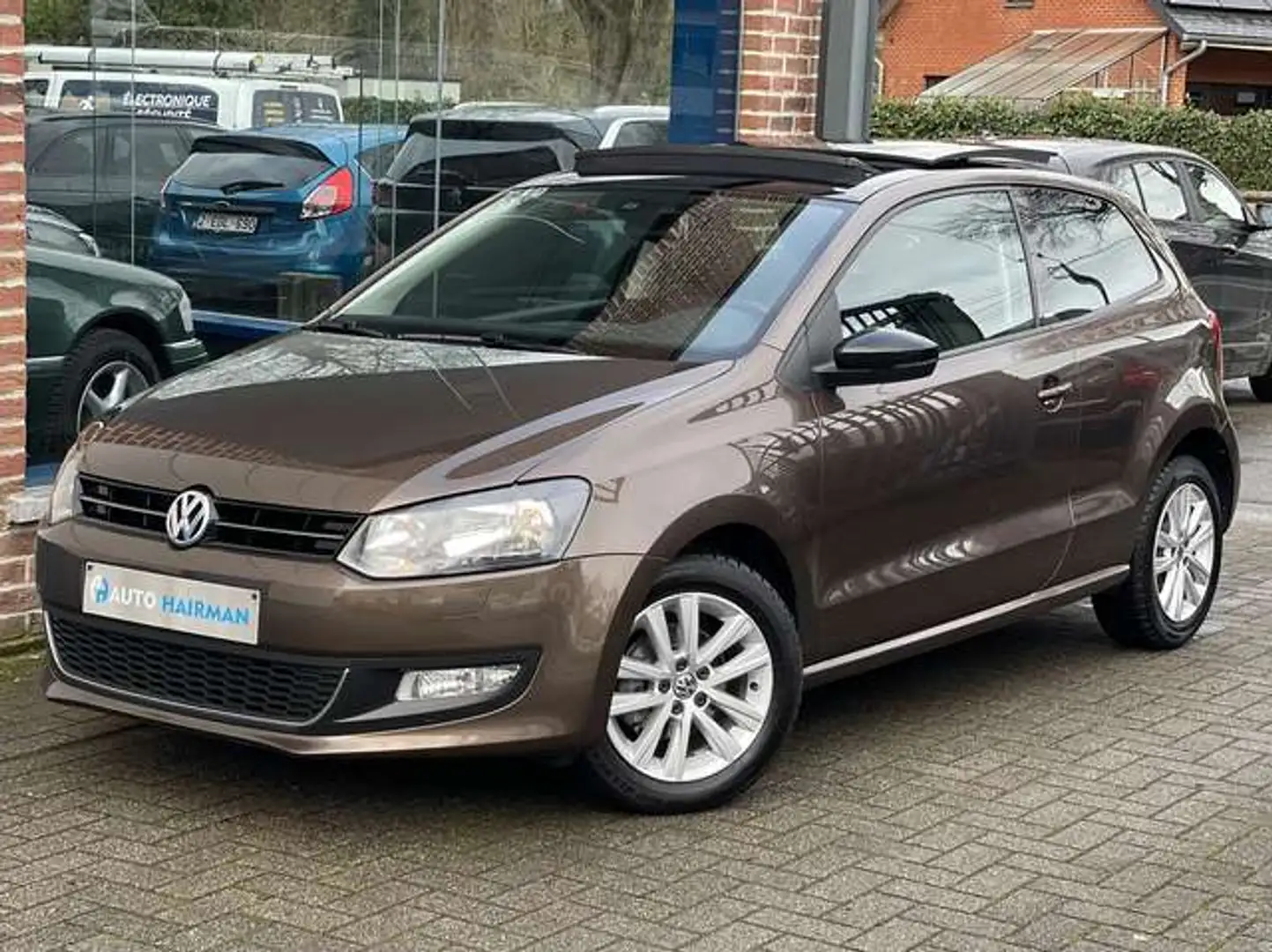 Volkswagen Polo 1.2i Style édition/Toit Pano Braun - 1