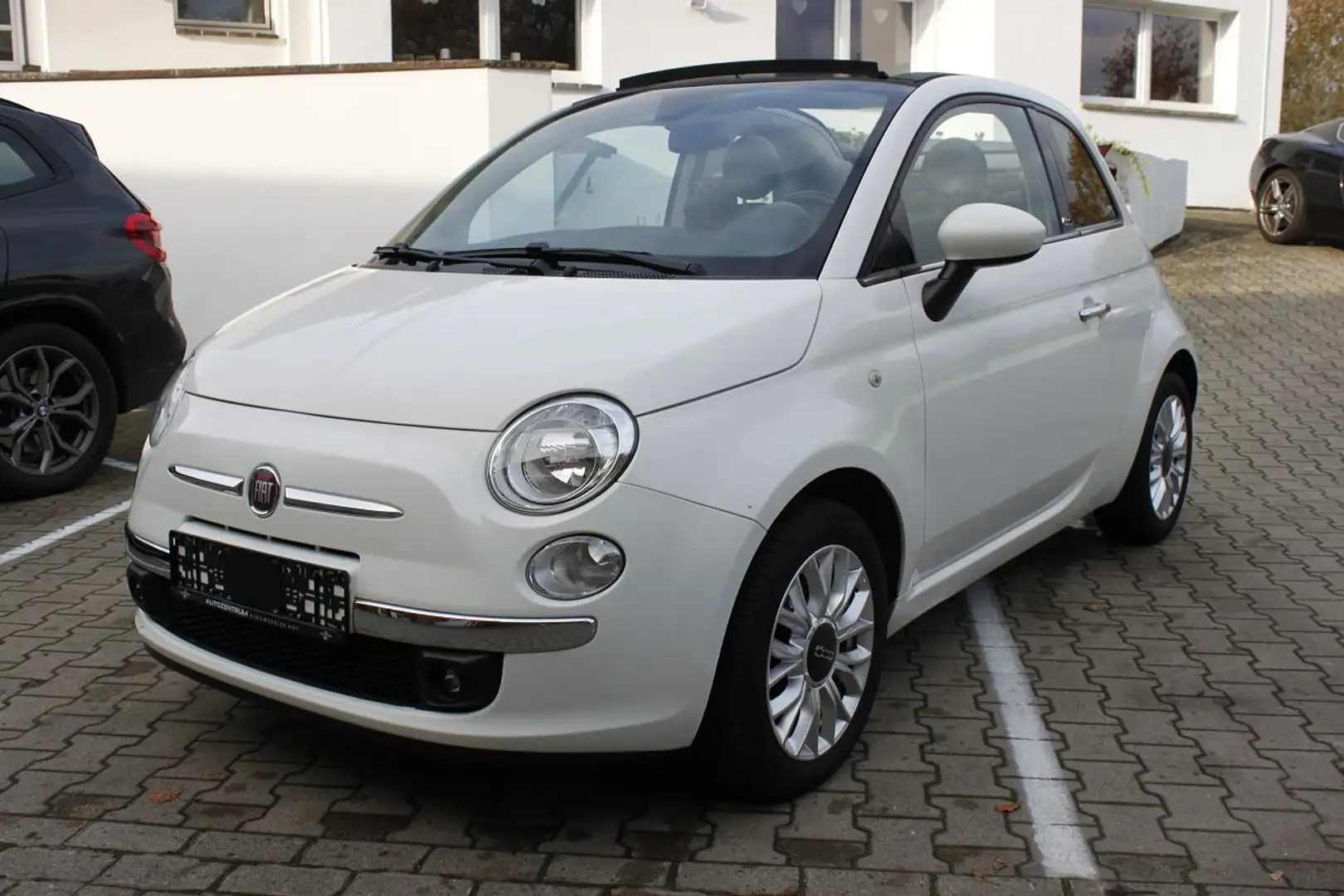 Fiat 500C 1.2 Lounge - Navi-Klimaautomatik-PDC Weiß - 1