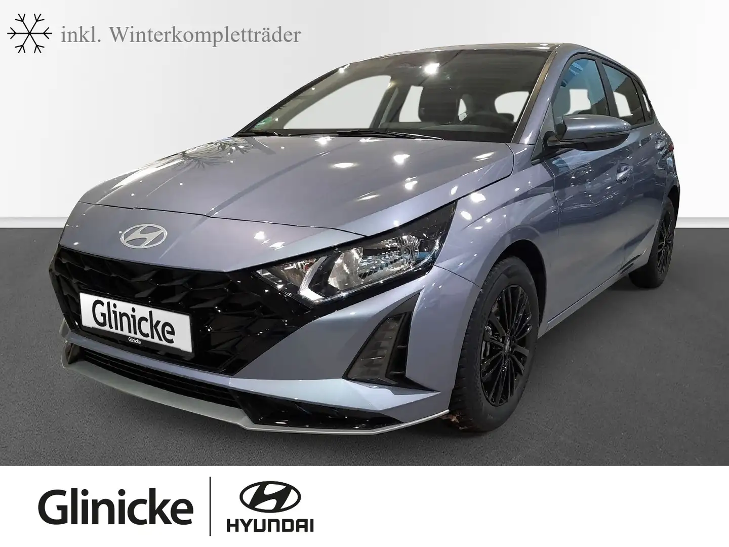 Hyundai i20 Trend*inklWinterRäd*Navi*LenkrHeiz*RKam*Sitz Bleu - 1