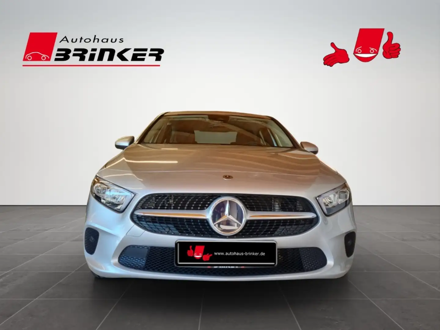 Mercedes-Benz A 200 -Klasse EU6d-T Navi Digitales Cockpit LED Klimaaut Silber - 2