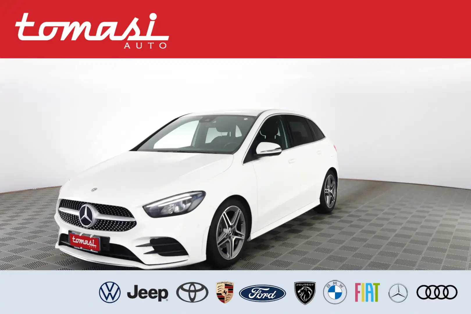 Mercedes-Benz B 180 d Automatic Premium PACK TECH,AMG LINE PACK Bianco - 1