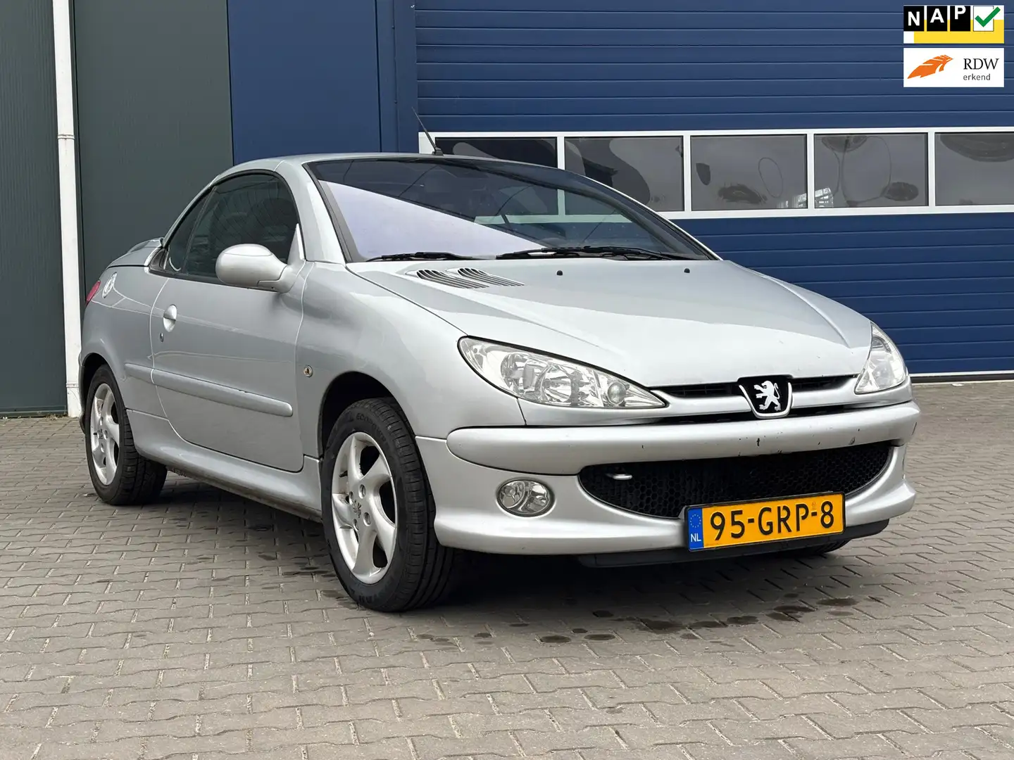 Peugeot 206 CC 1.6-16V Grijs - 1