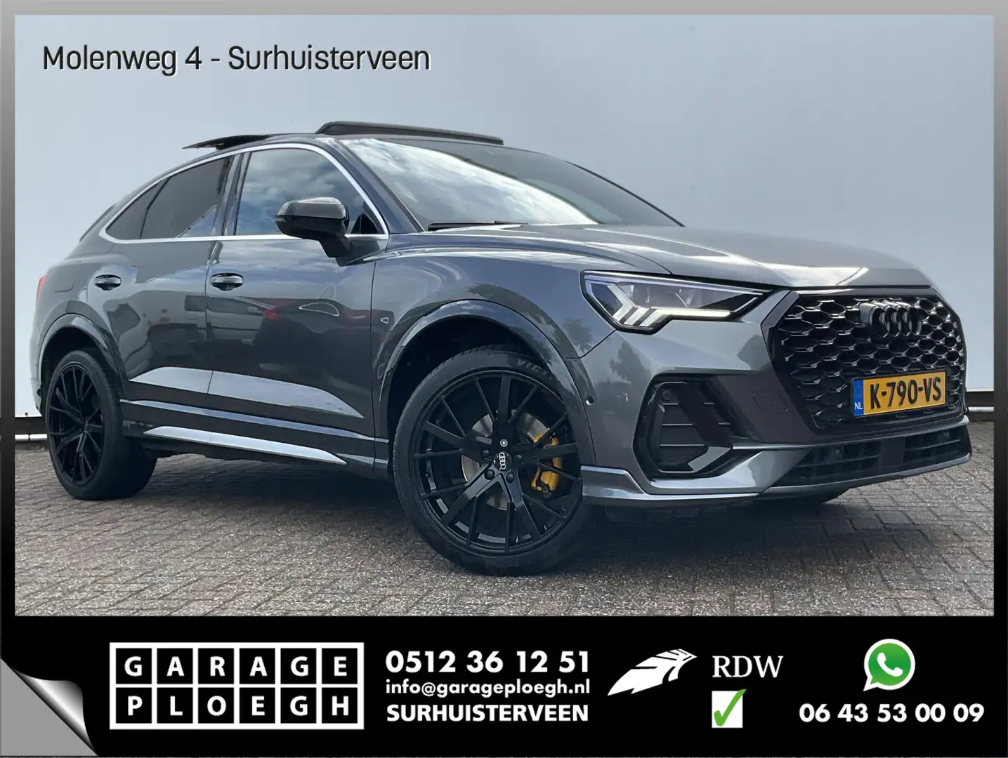 Audi Q3 Sportback 35 TFSI Pro Line S Pano Adap.Cruise Alca Grijs - 1