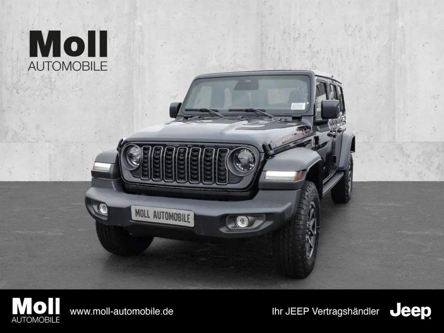 Jeep Wrangler Unlimited ICE MY 24 Rubicon 2.0 T-GDI Sky One-Touc Schwarz - 1