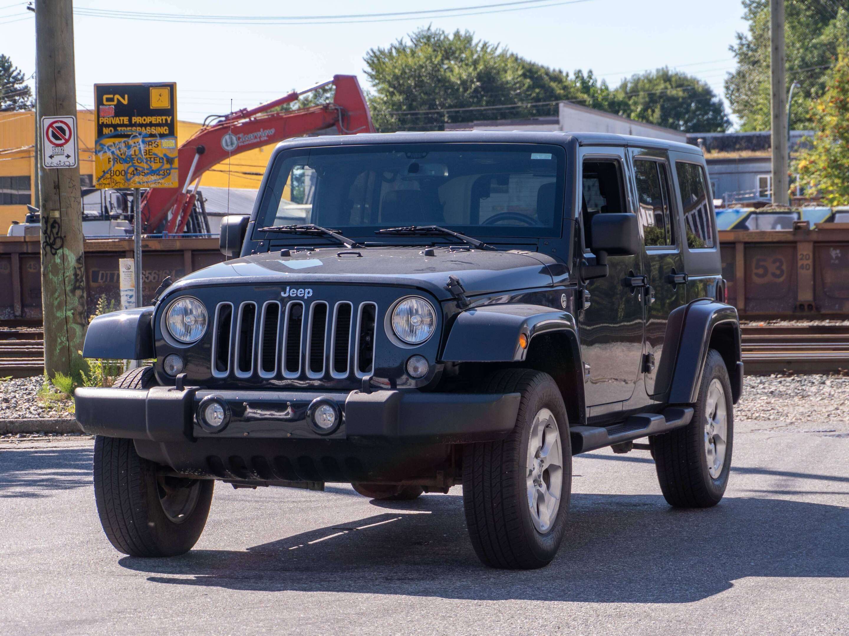 Gray 2018 Jeep Wrangler SUV / Crossover Four-Wheel Drive Automatic