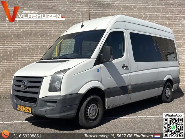 Volkswagen Crafter 35 2.5 TDI L2H2 | € 4.999,- MARGE! | 9 Persoons |