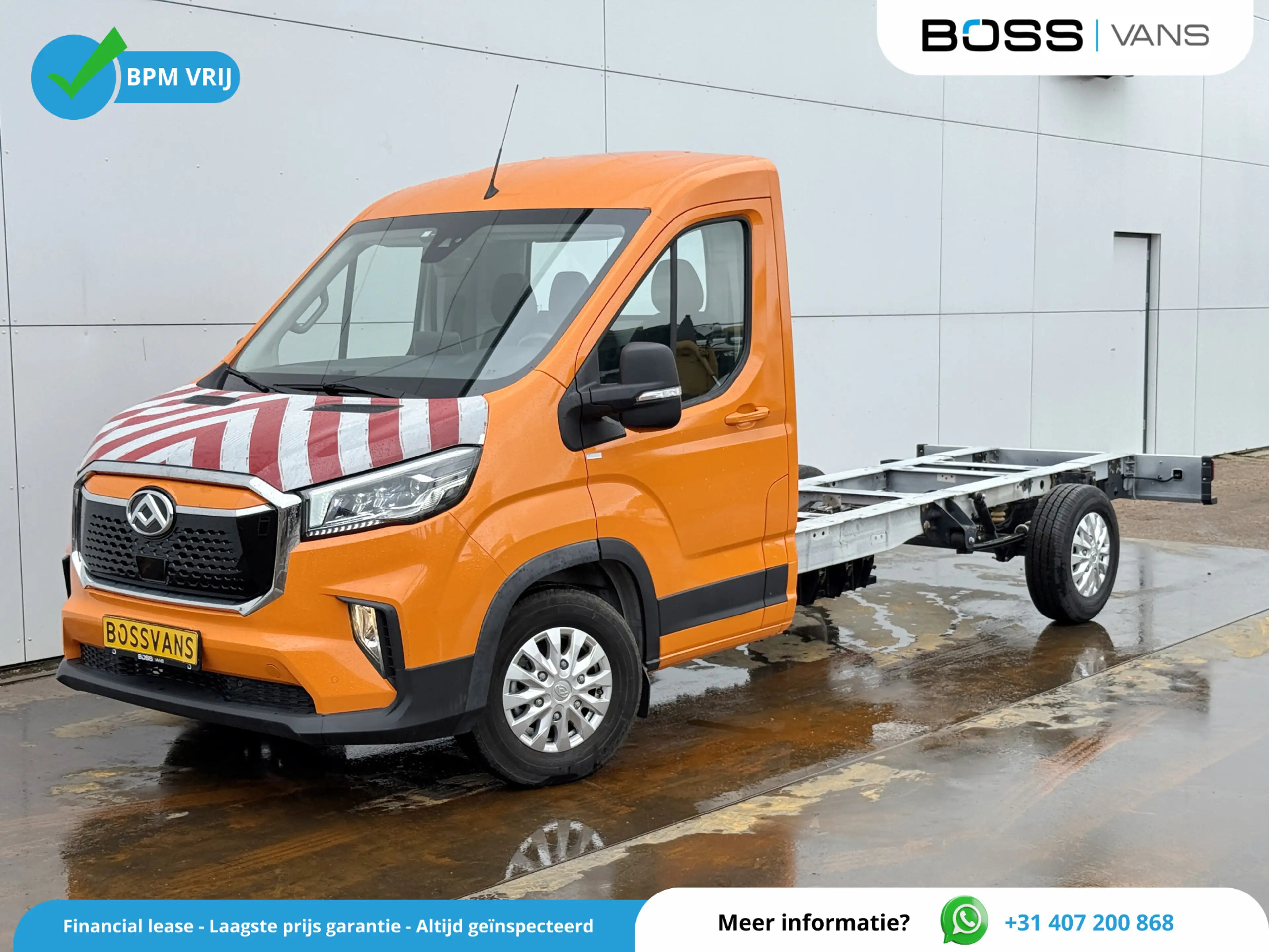 Maxus eDeliver 9 65kWh Elektrisch! L4 172km WLTP 204PK 80kw Snellad