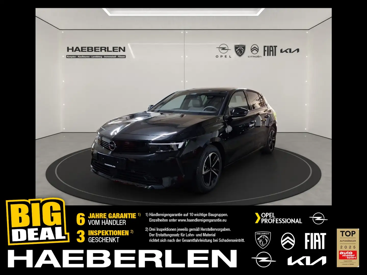 Opel Astra Edition LED+SHZ+Fernlichtass.Tempomat Nero - 1