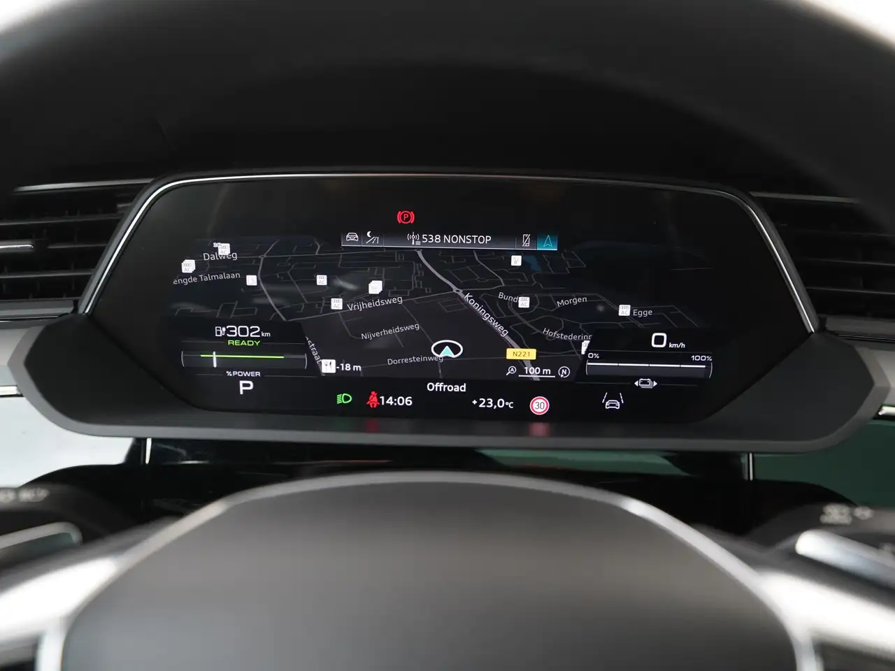Audi e-tron 55 quattro Advanced Black Style 95 kWh Panoramad, миниатюра 9