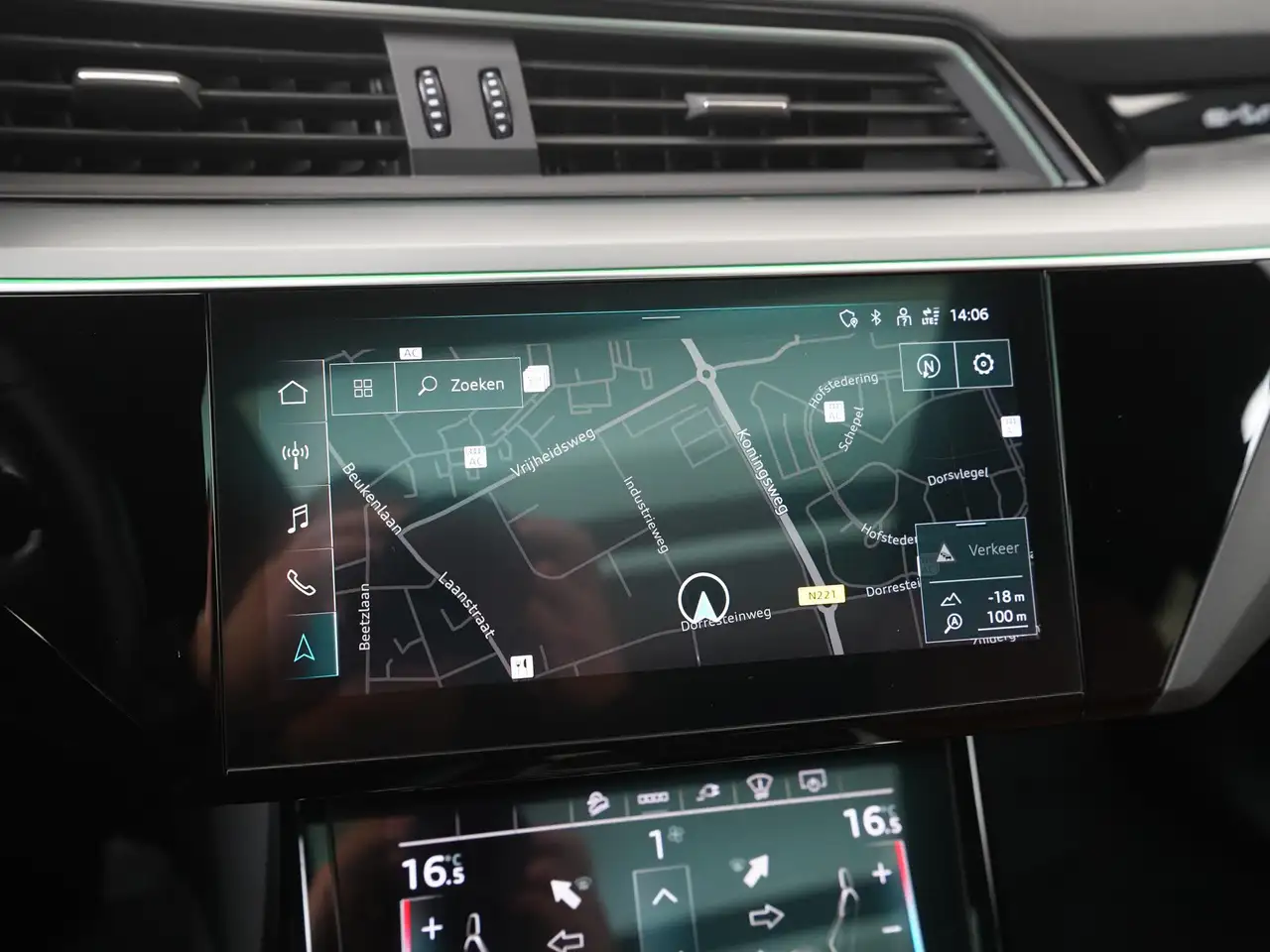 Audi e-tron 55 quattro Advanced Black Style 95 kWh Panoramad, миниатюра 15