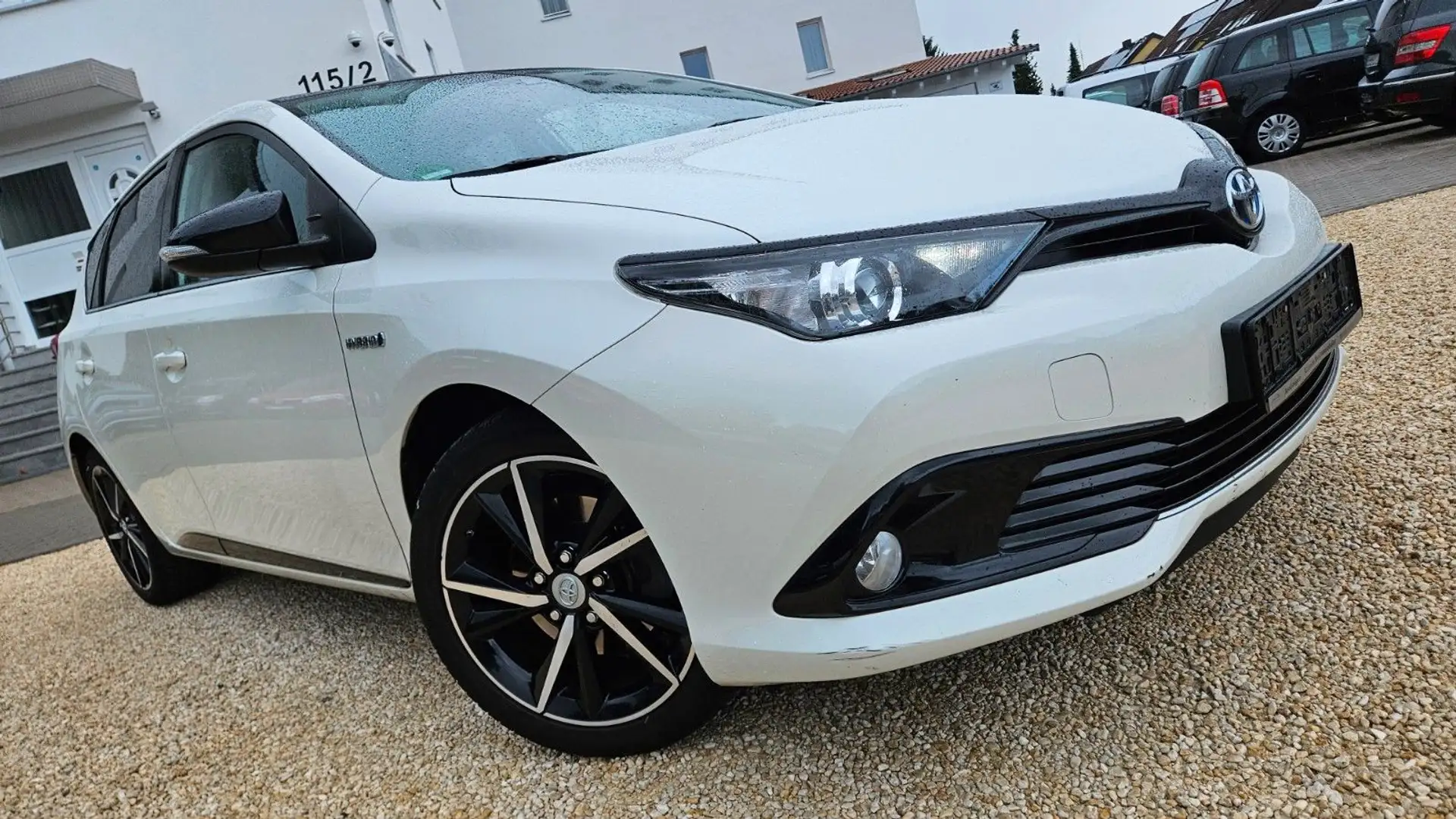 Toyota Auris +TÜV +GARANTIE+NAVI+HYBRID+LEDER+KAMERA Blanc - 2