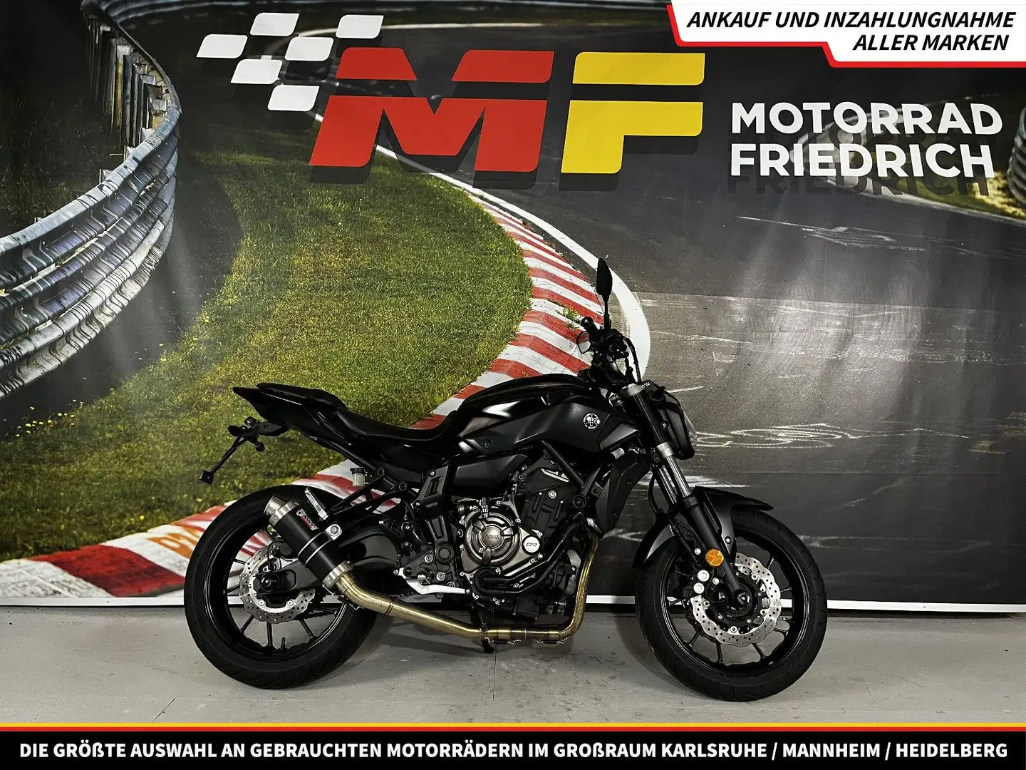 Yamaha MT-07 INSPEKTION NEU|VIELE EXTRAS] Negro - 1