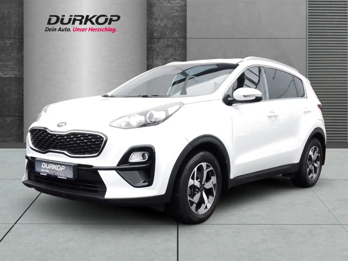 Kia Sportage 1.6 T-GDI Vision 2WD Navi Sitzheizung hinten SHZ S Weiß - 1