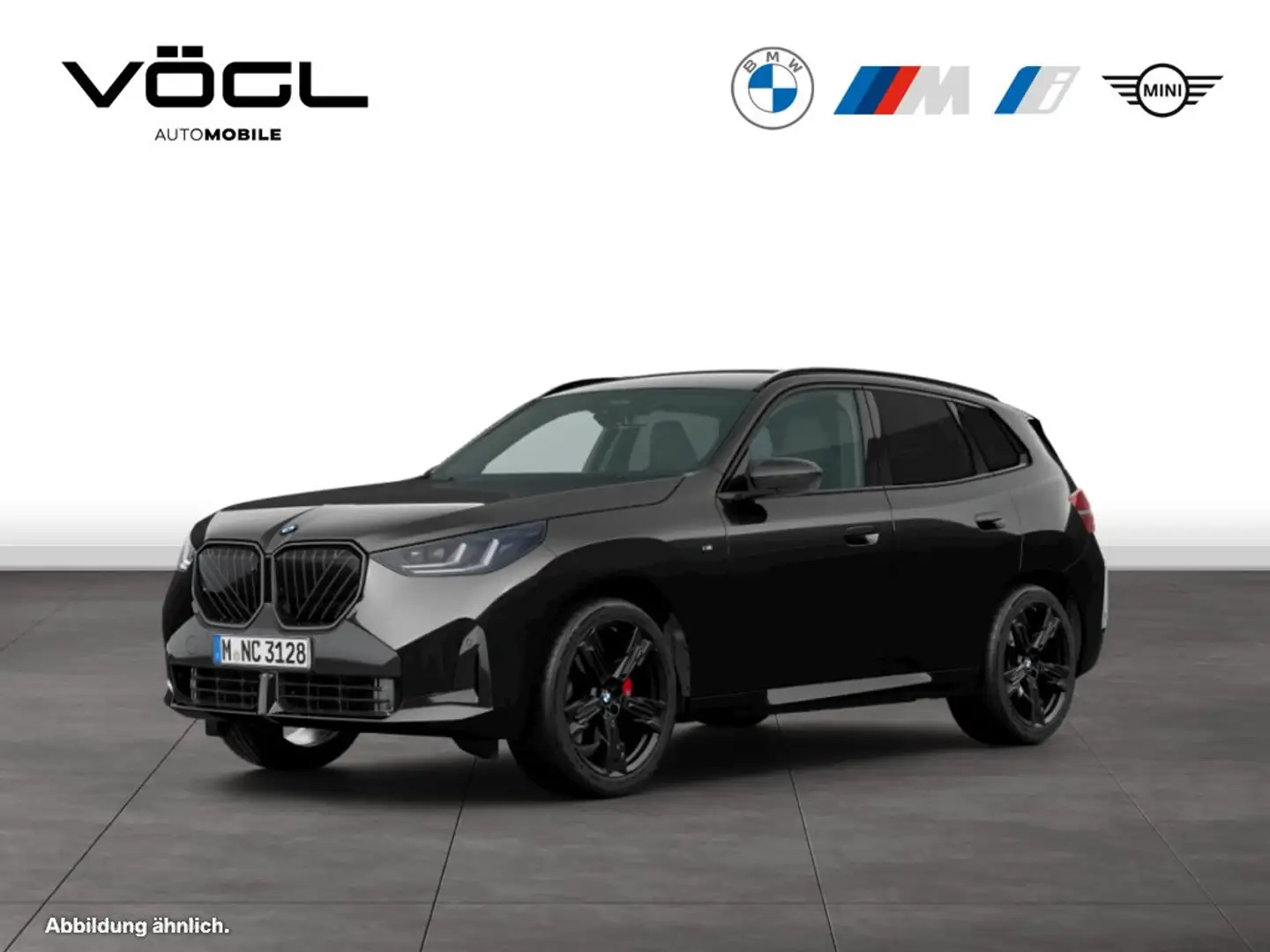 BMW X3 20d xDrive M Sportpaket HK HiFi DAB LED RFK Schwarz - 1