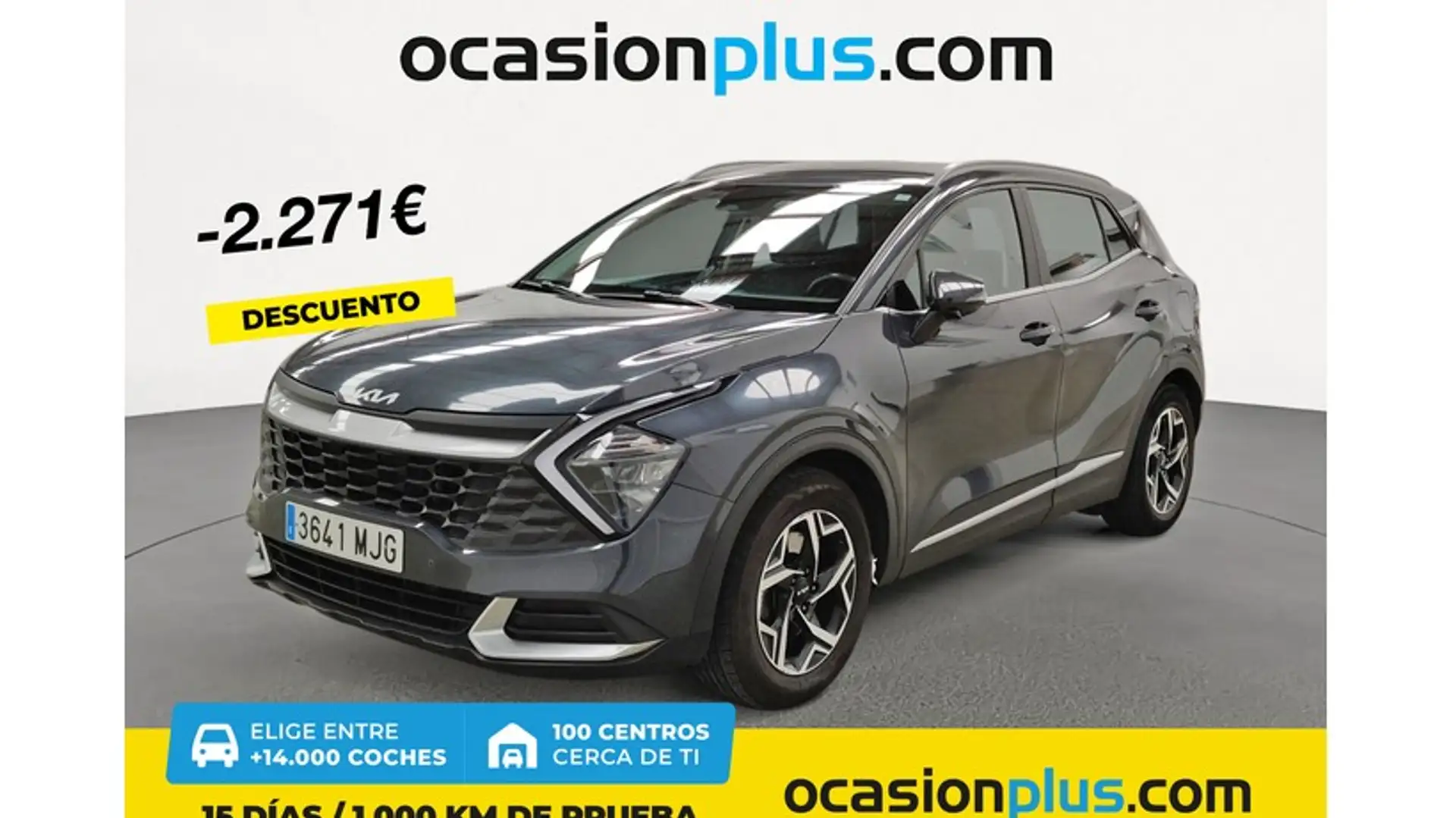 Kia Sportage 1.6 CRDi MHEV Business 4x2 136 Gris - 1