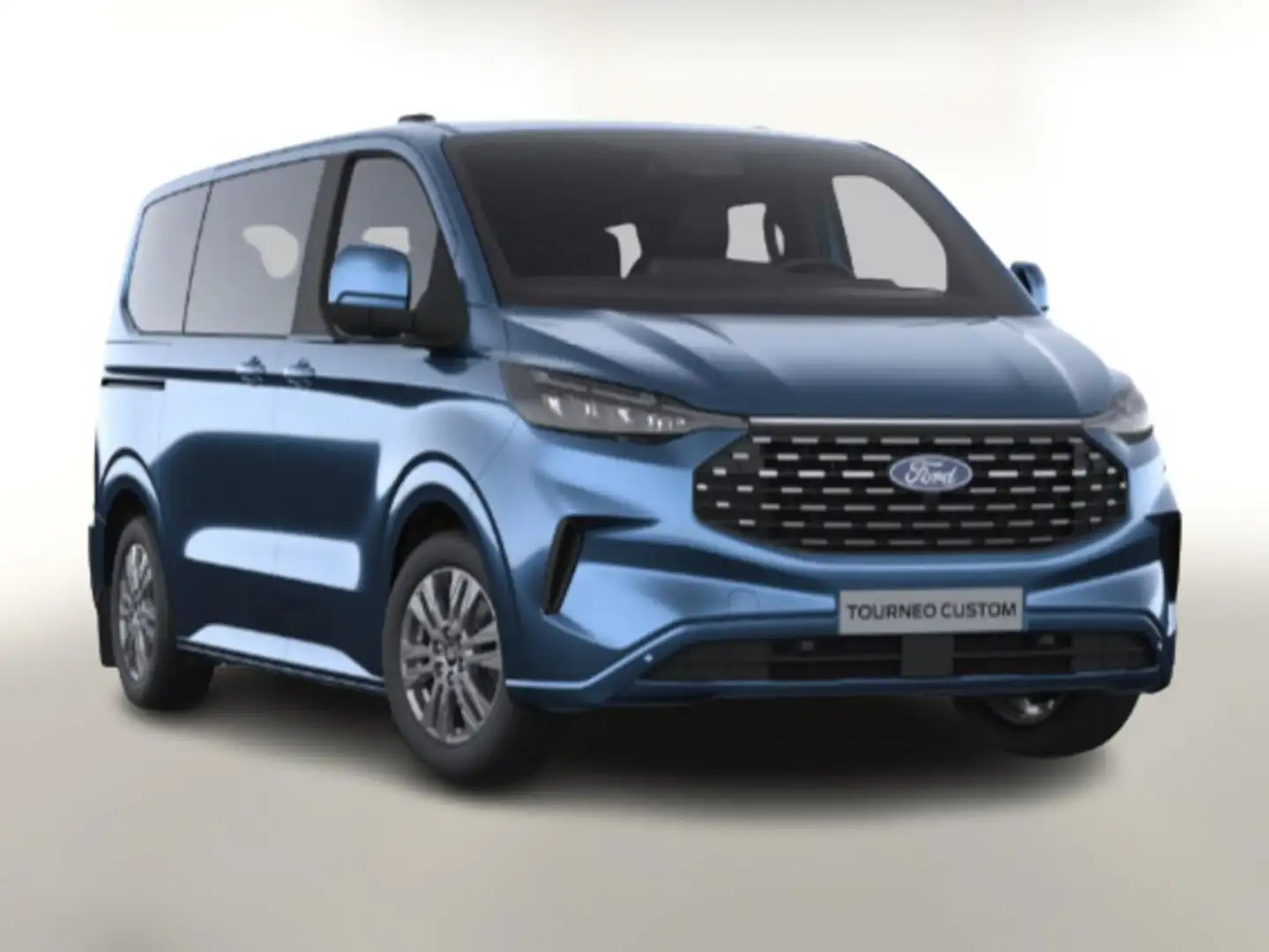Ford Tourneo Custom 2.0 TDCi 136 Aut Tit 320 L1 SHZ Azul - 1