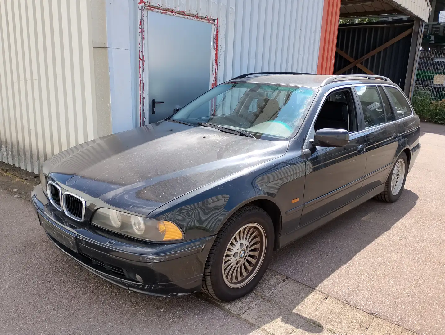 BMW 525 525d touring Automatik  KLIMA Tüv fällig e39 Schwarz - 1
