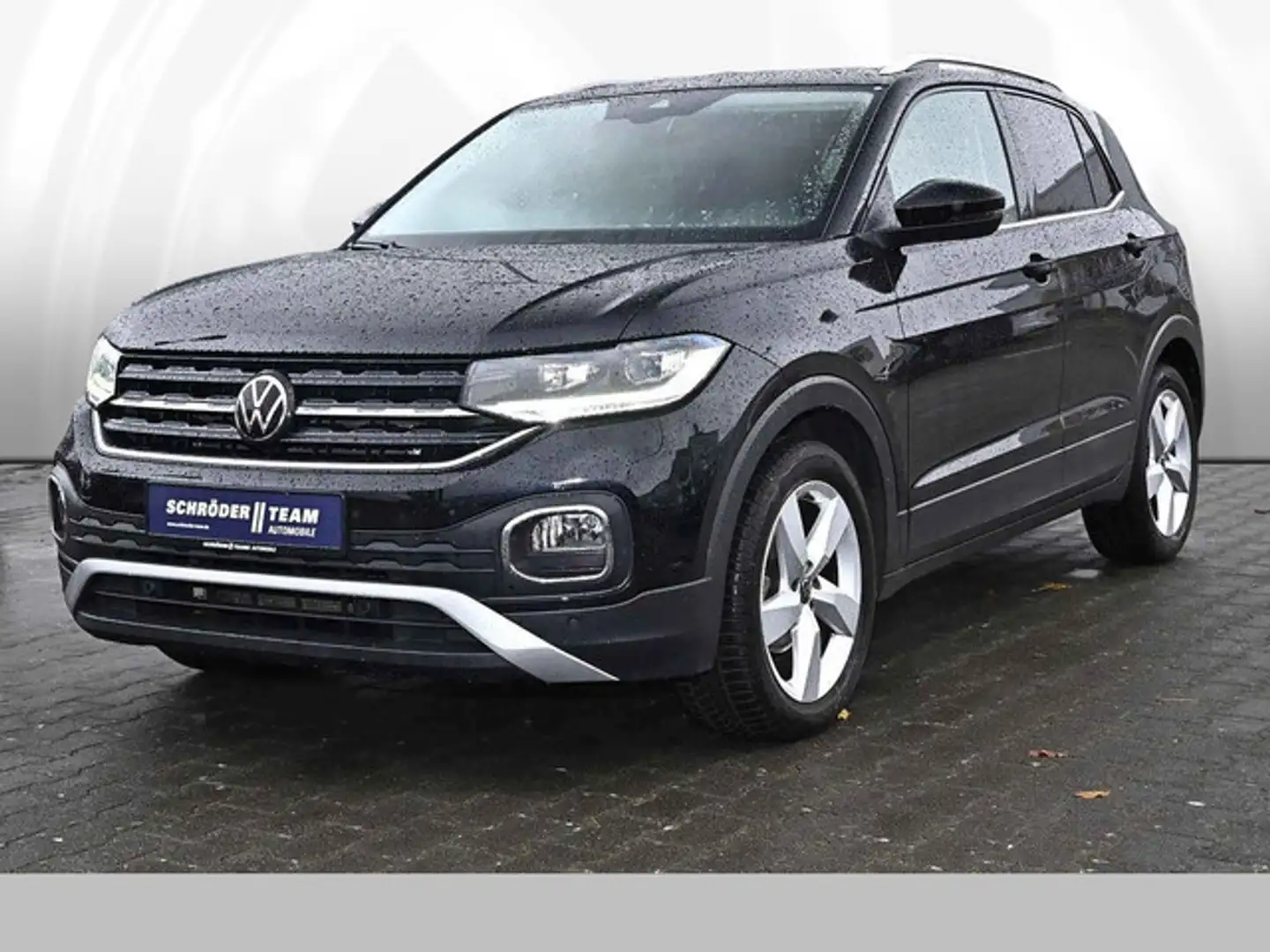 Volkswagen T-Cross 1.0 l TSI DSG Style aus 1.Hand Schwarz - 1