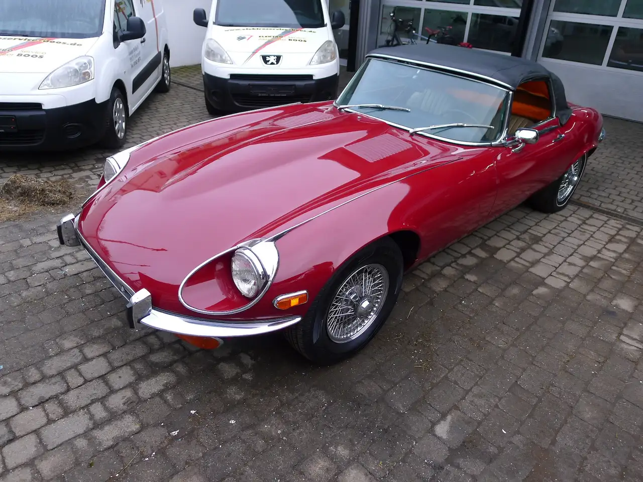 Jaguar E-Type Serie III V12 Cabrio, foto 2