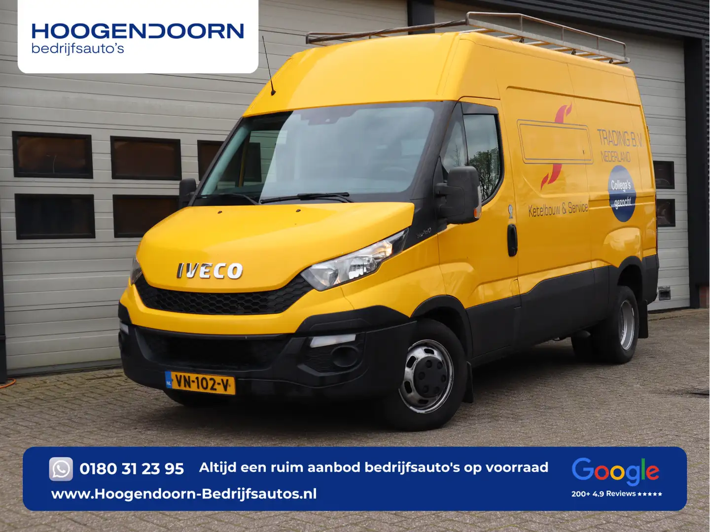 Iveco Daily 35C15 146pk Euro 5 - Dubbel Lucht - Imperiaal - Cl Gelb - 1