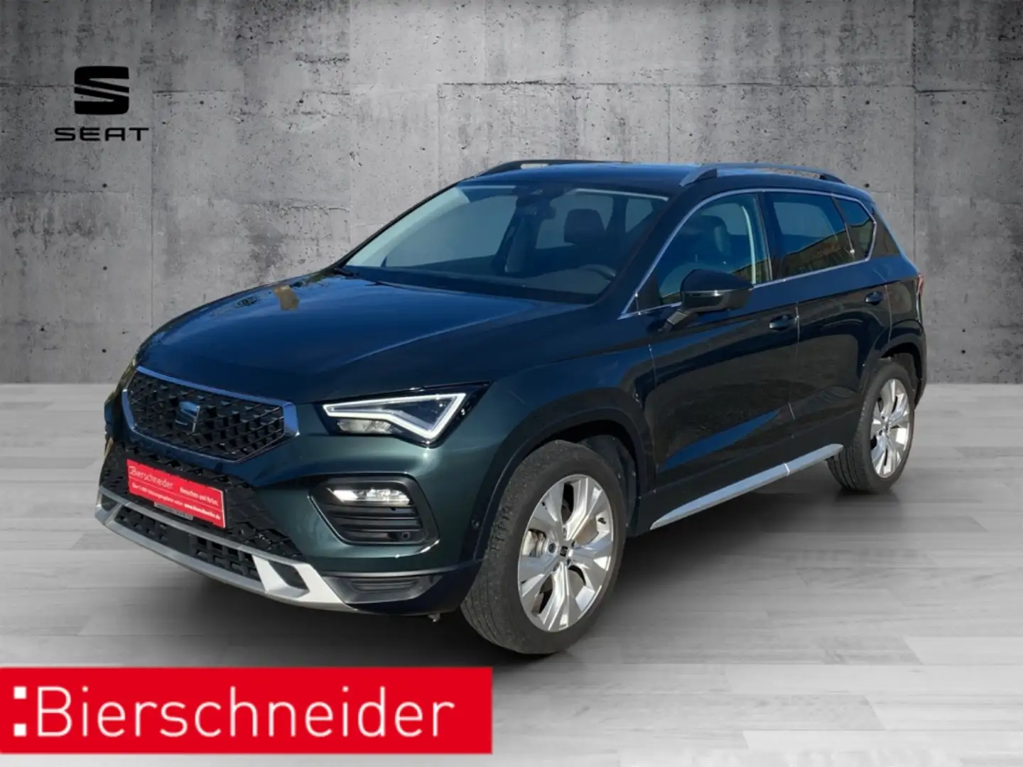 SEAT Ateca 1.5 TSI DSG Xperience LED Navi Kamera ACC Link WP Grün - 1