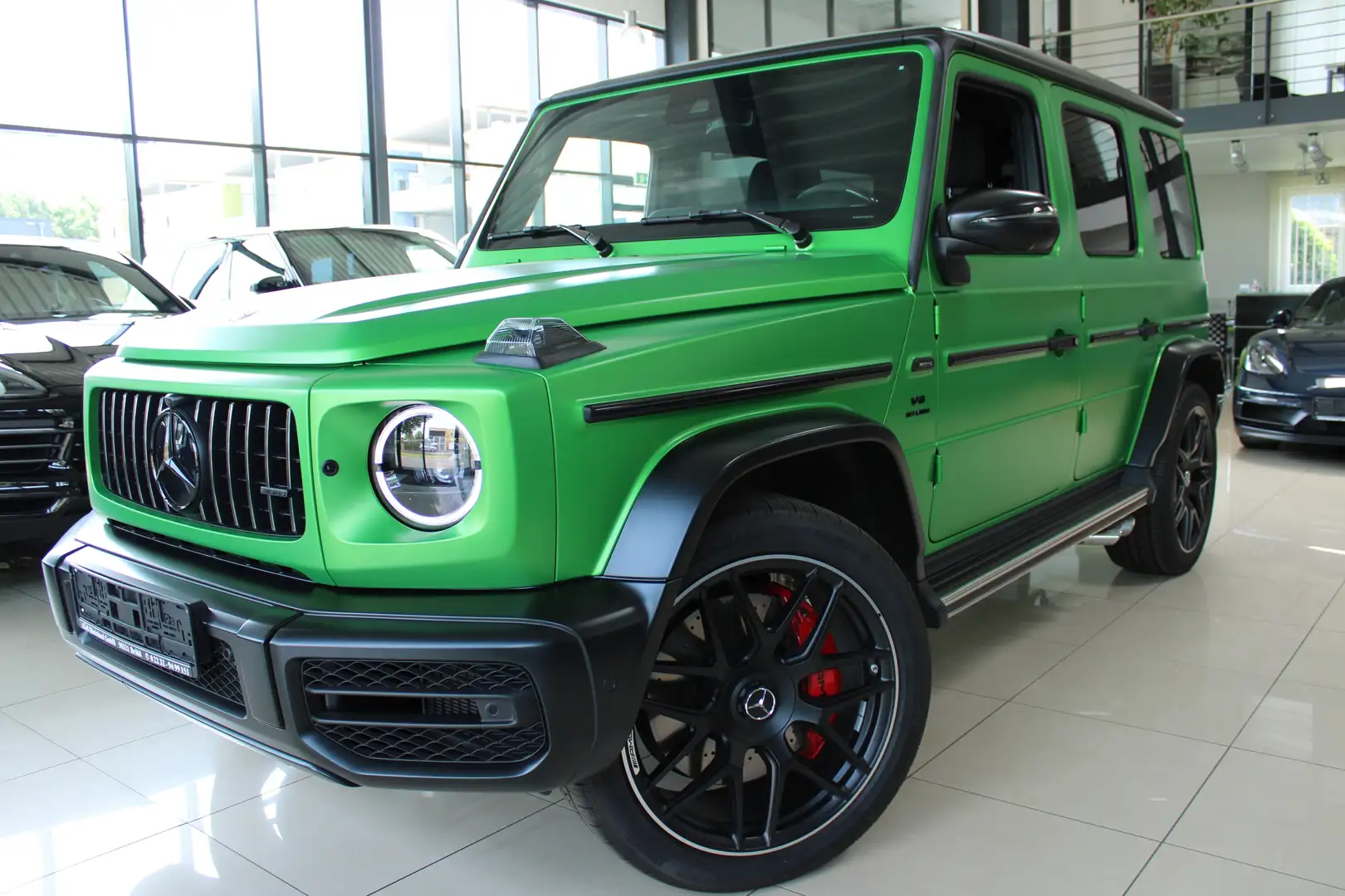 Mercedes-Benz G 63 AMG 4.0 V8 585PS MAGNO NUR 3.128KM CARBON 1-HAND TOP* Grün - 1