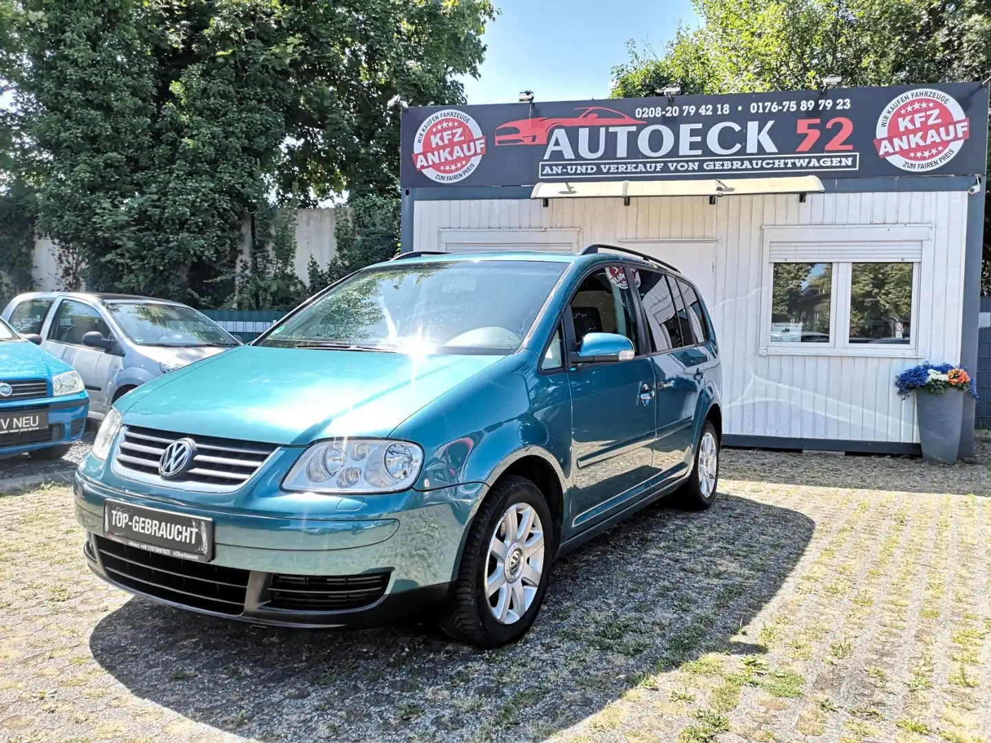 Volkswagen Touran 1.9 TDI * AHK * PDC * TÜV/AU 06-2027 * Bleu - 1